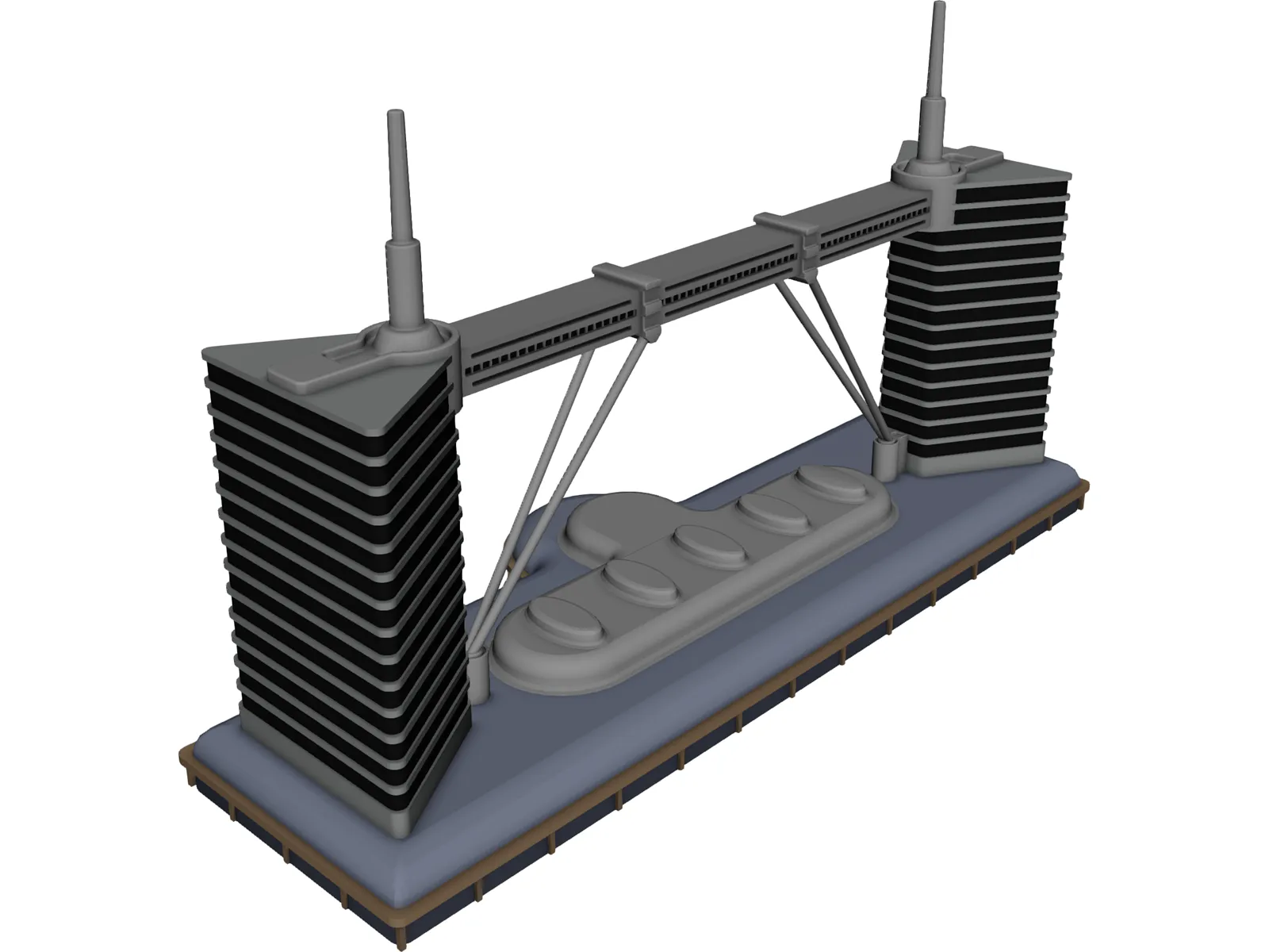 Building 3D Model main preview