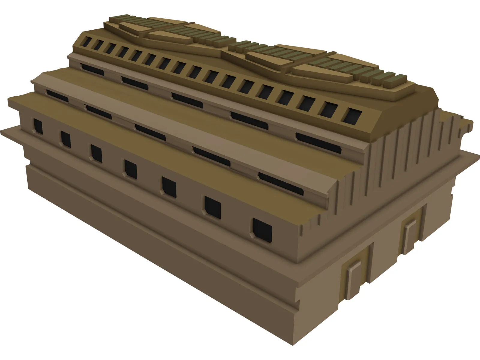 Saray Ferm 3D Model main preview