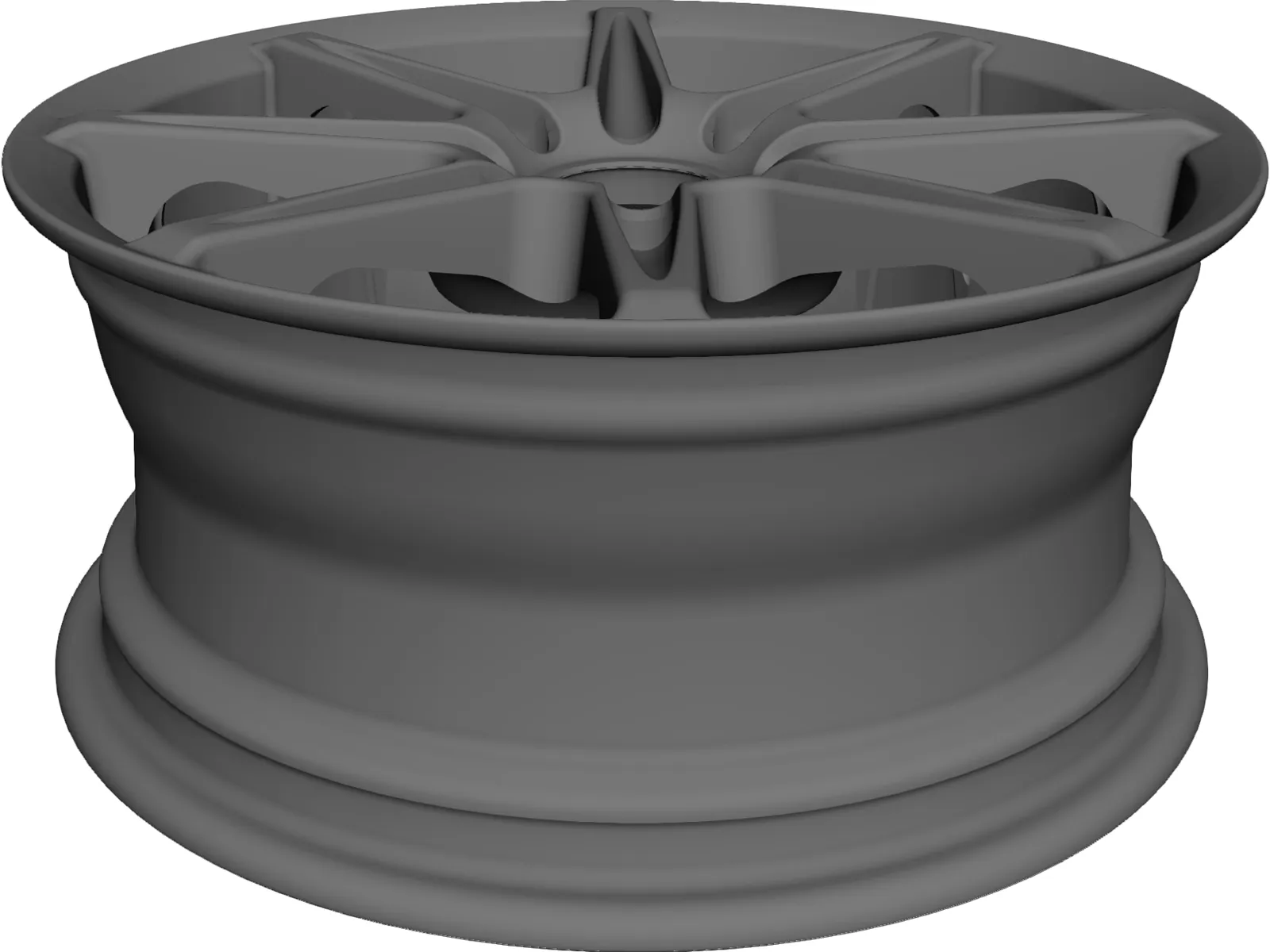 Wheel 3D Model main preview