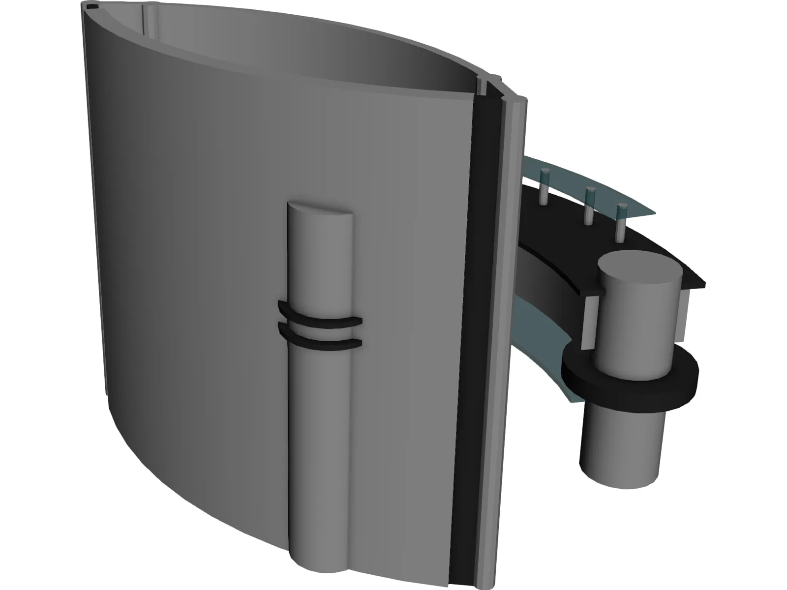 Cafee Corner 3D Model main preview