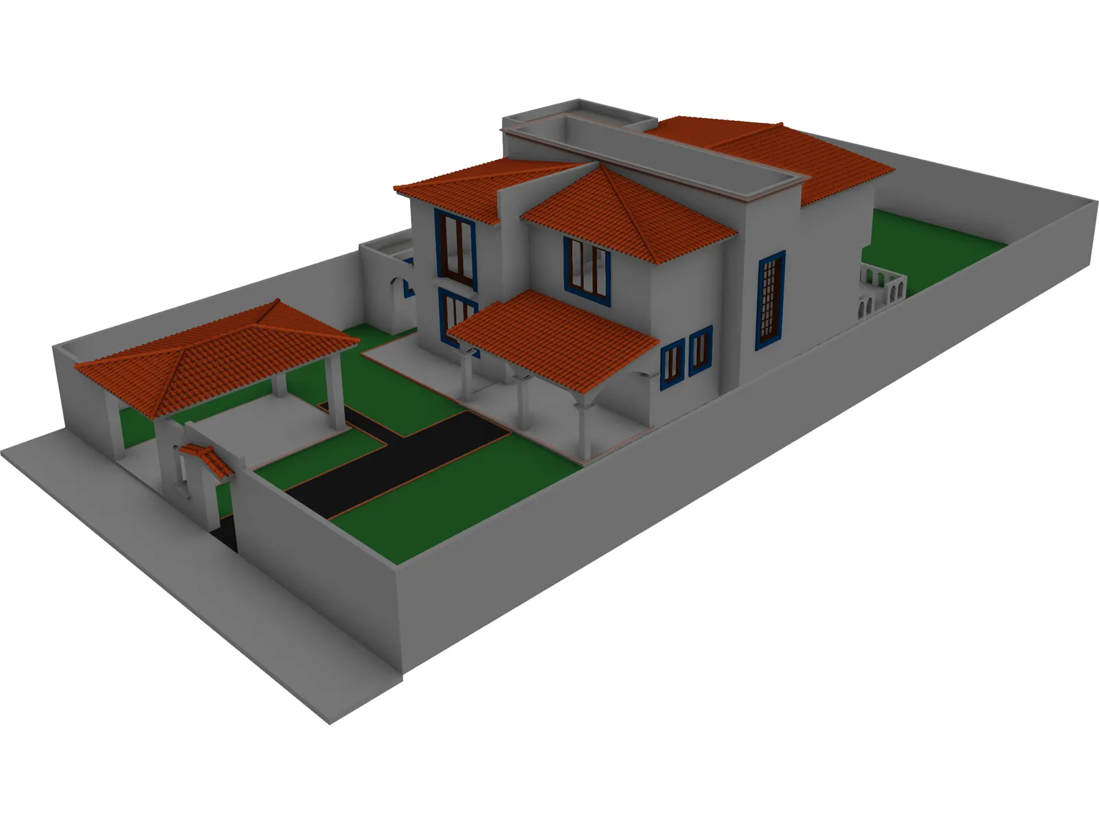 Building 3D Model main preview