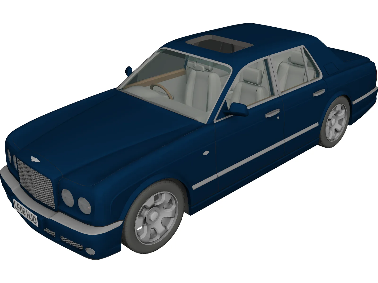 Bentley Arnage 3D Model main preview