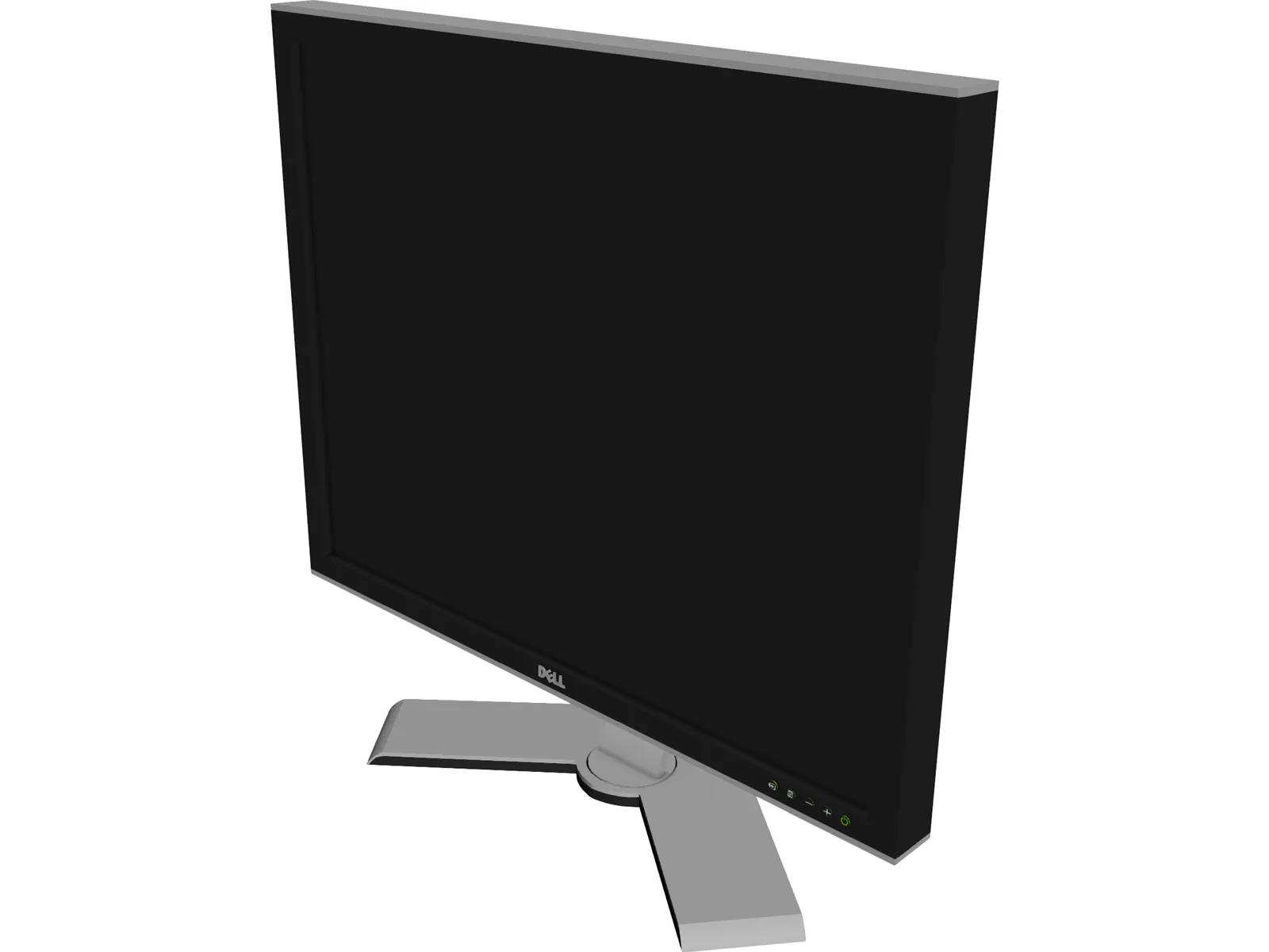 Monitor Dell 3D Model main preview