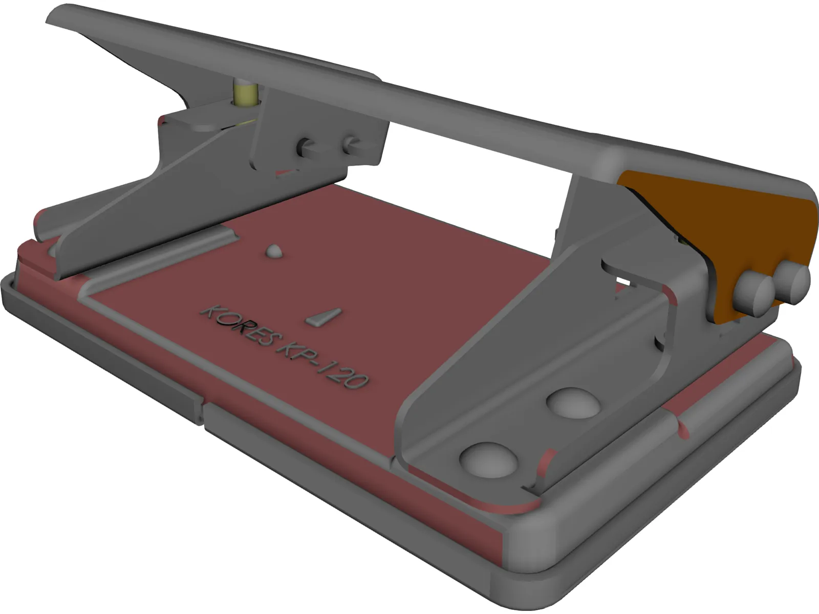 Punching Machine 3D Model main preview