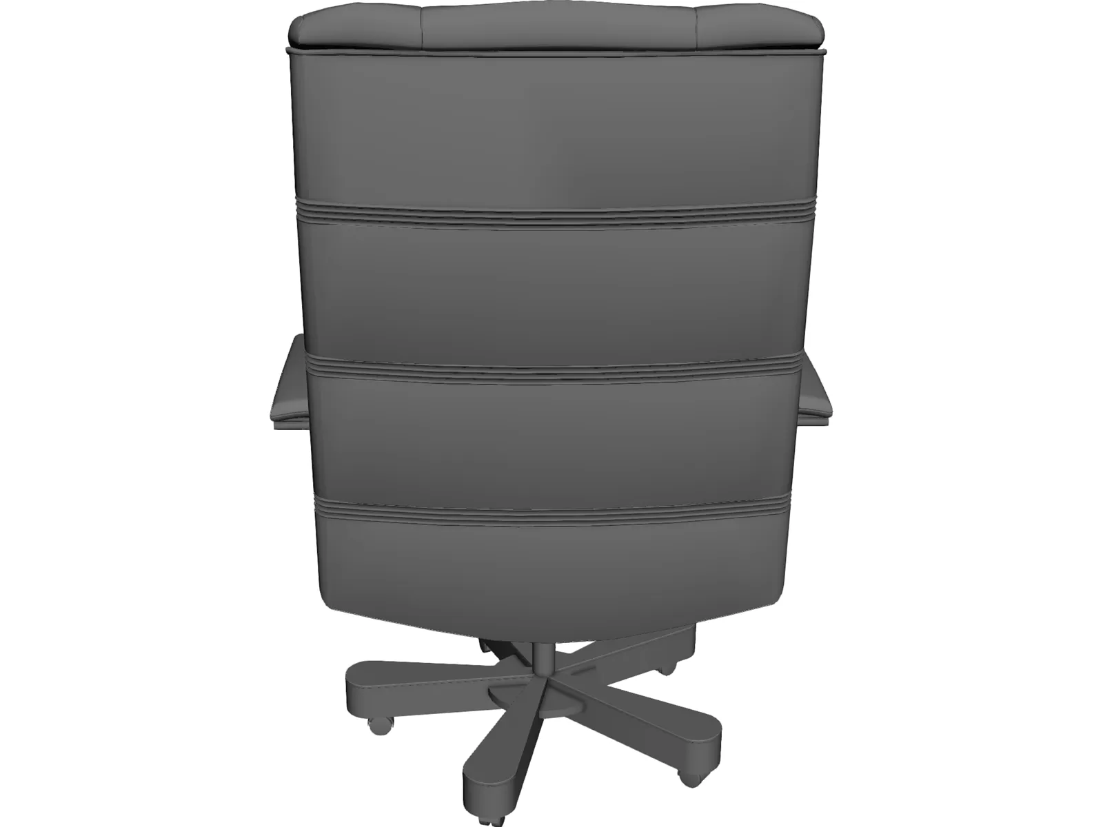 Armchair 3D Model main preview