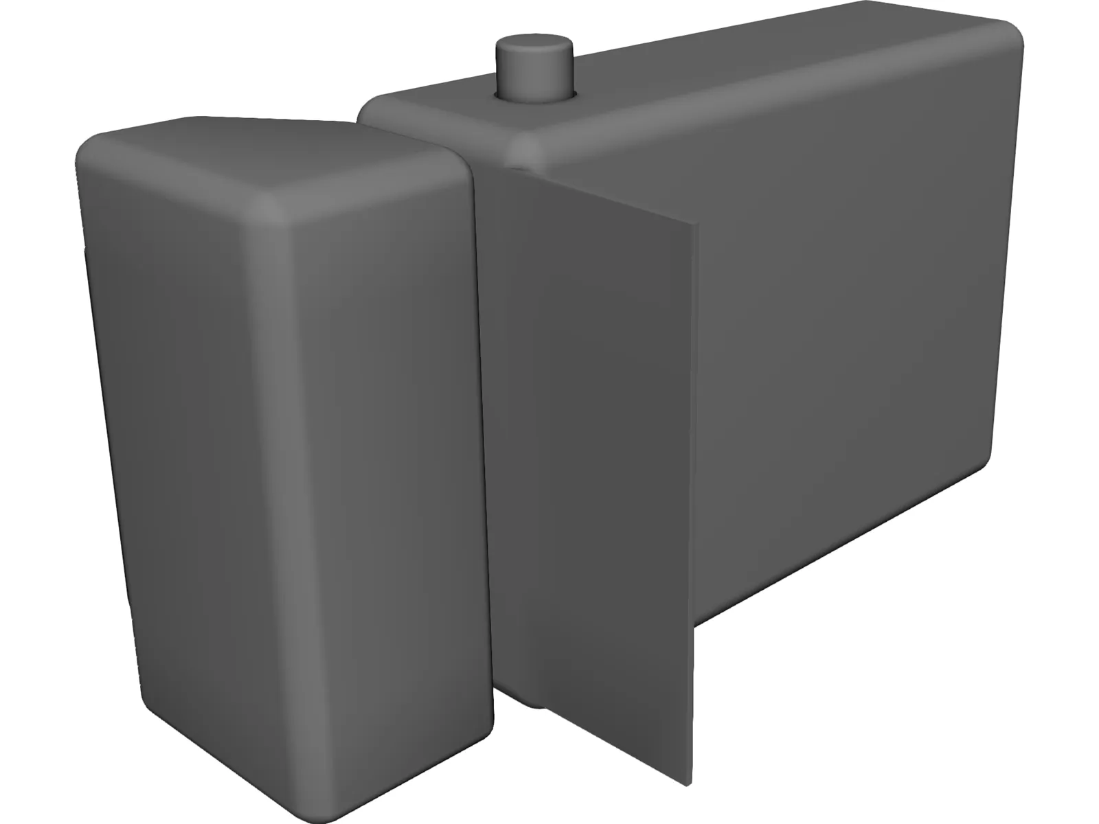 Door Lock 3D Model main preview