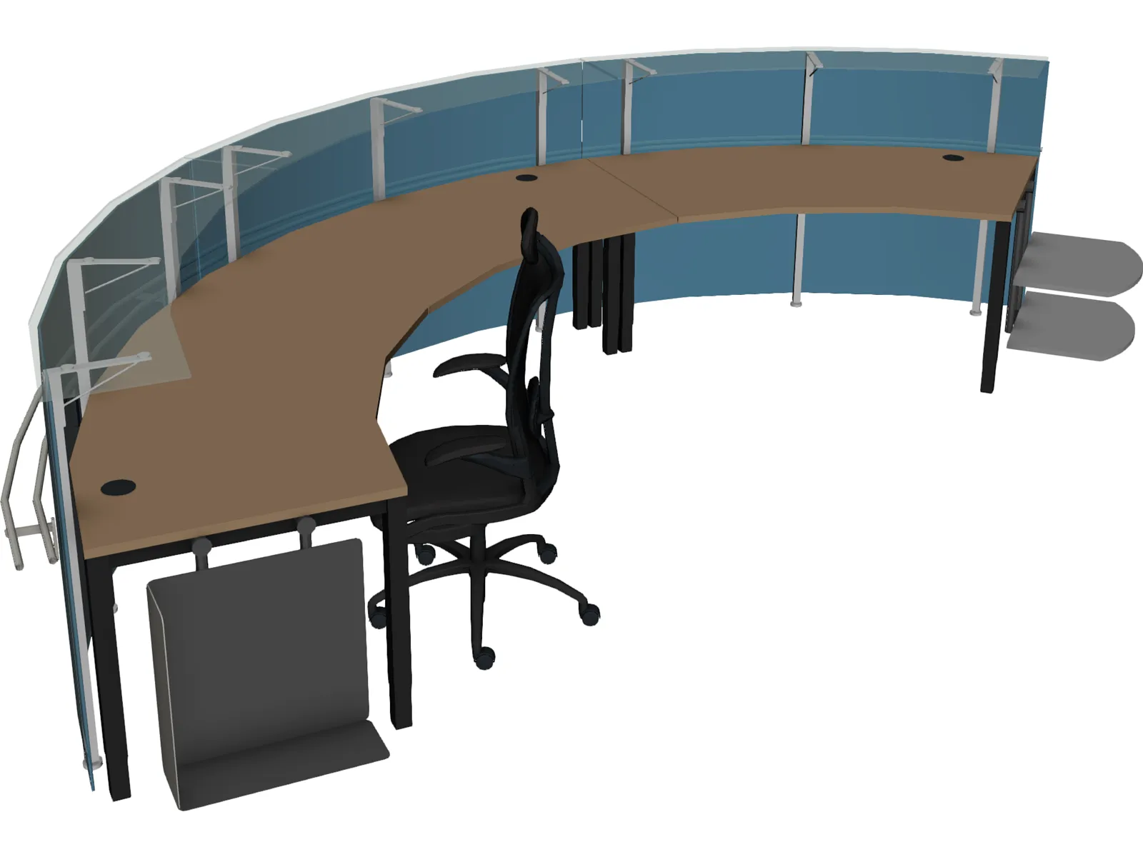 Reception 3D Model main preview
