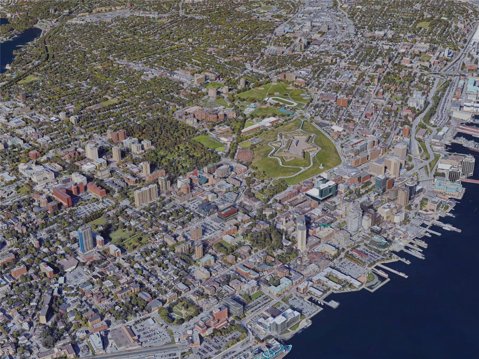 Halifax City, Canada (2021) 3D Model main preview