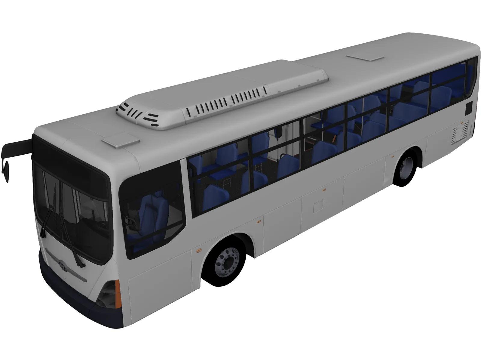 Hyundai New Super Aero City (2019) 3D Model main preview