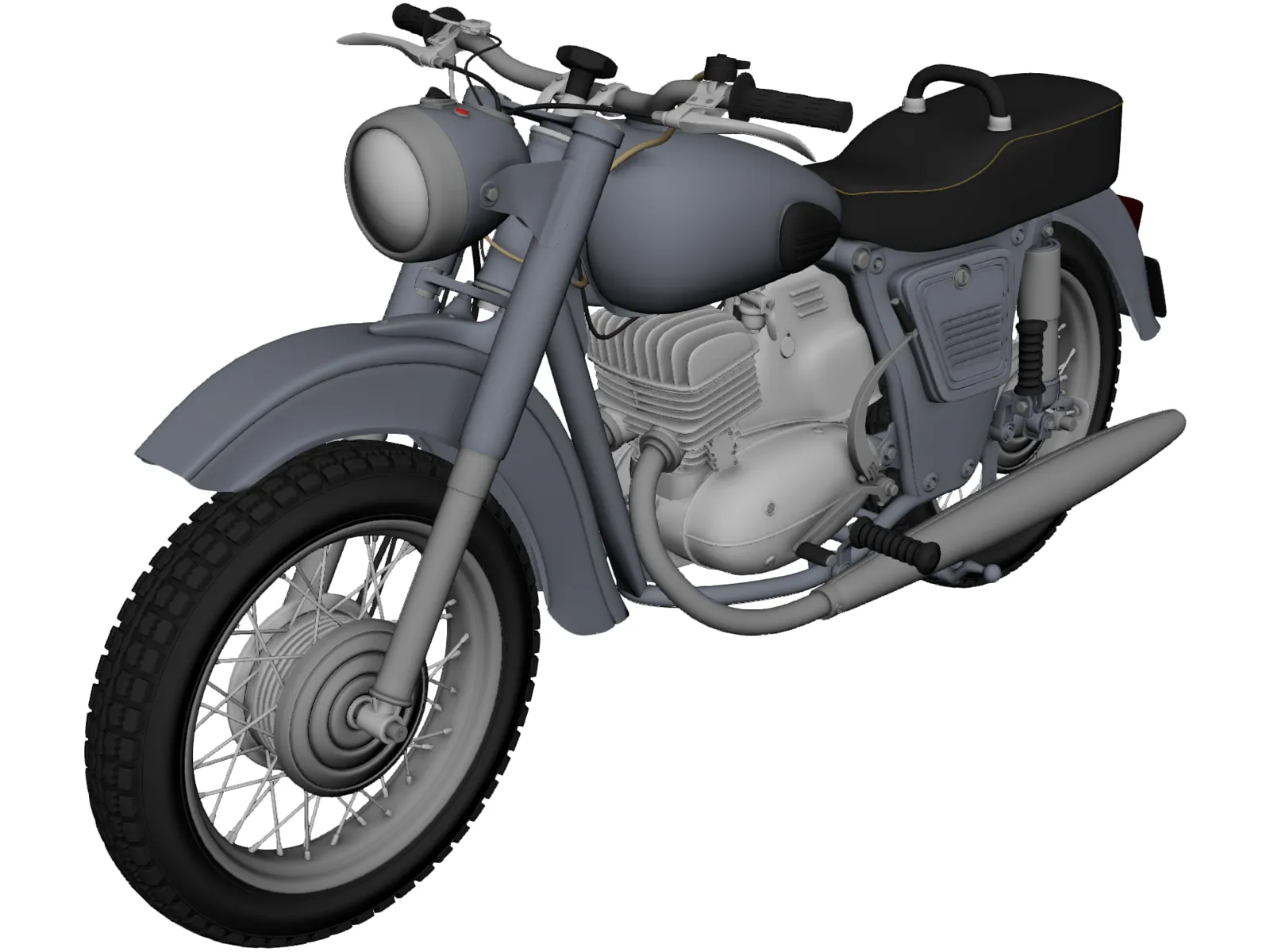 Izh Planeta 2 3D Model main preview