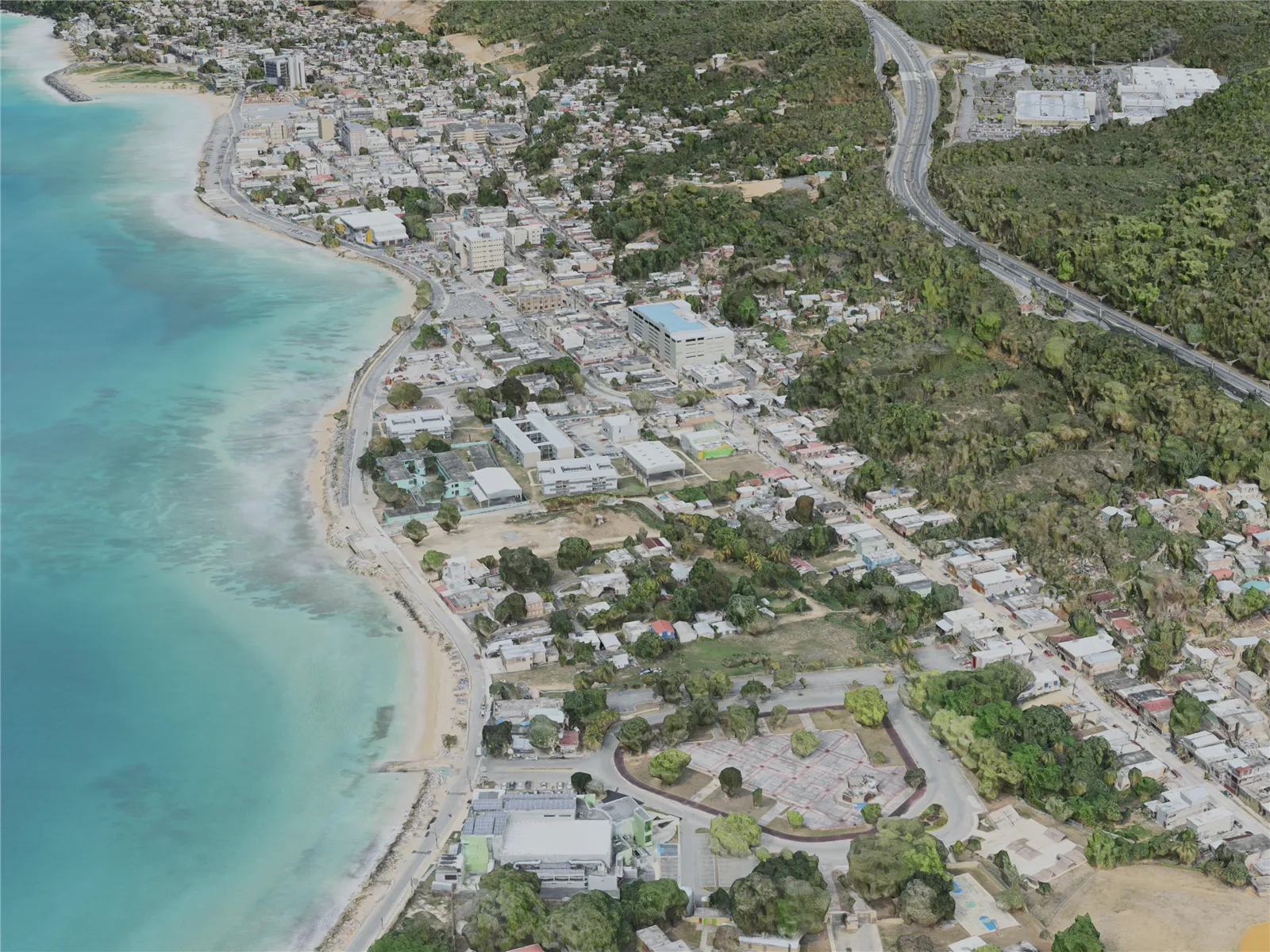 Aguadilla City, Puerto Rico (2021) 3D Model main preview