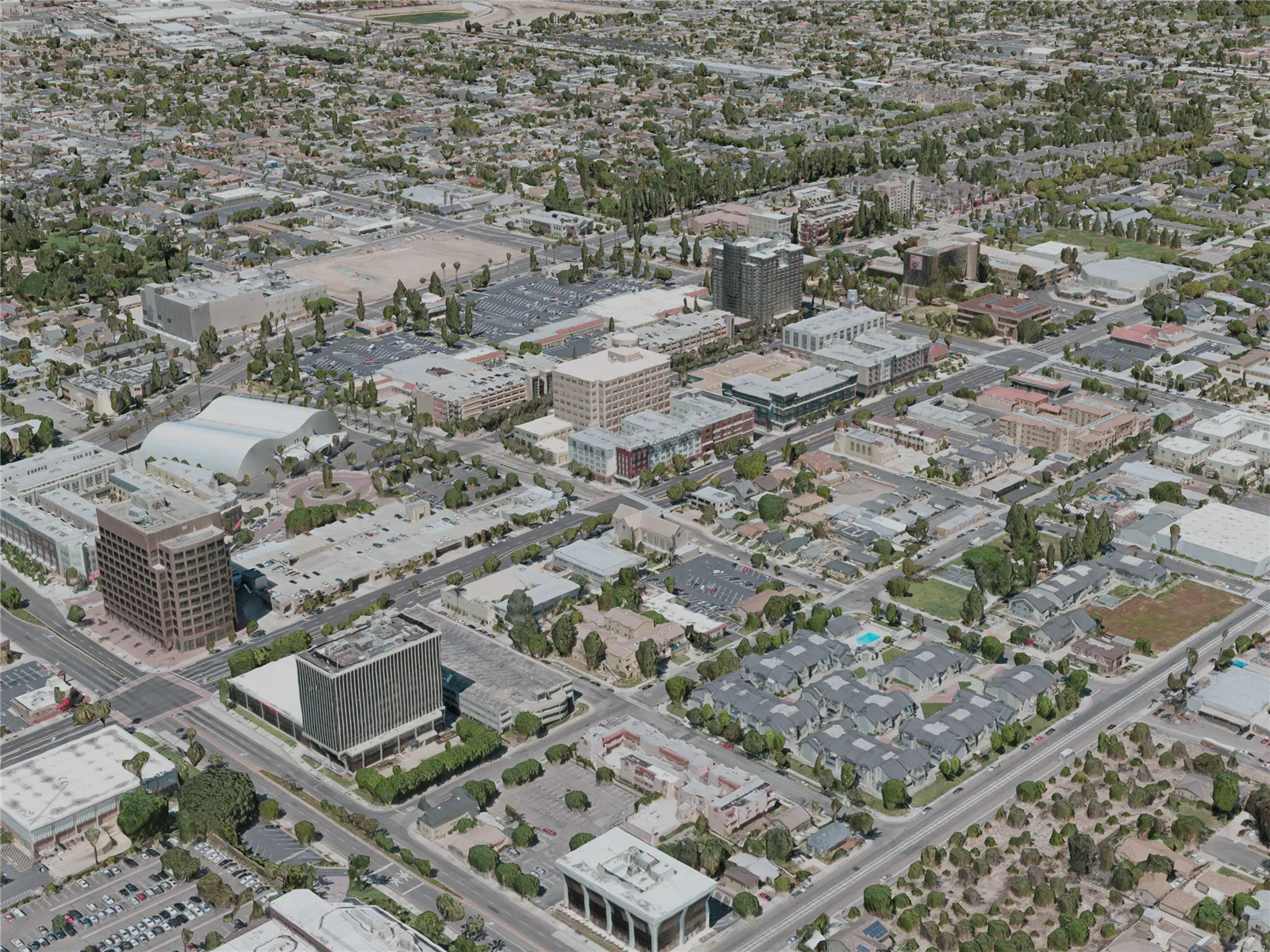Anaheim City, USA (2021) 3D Model main preview