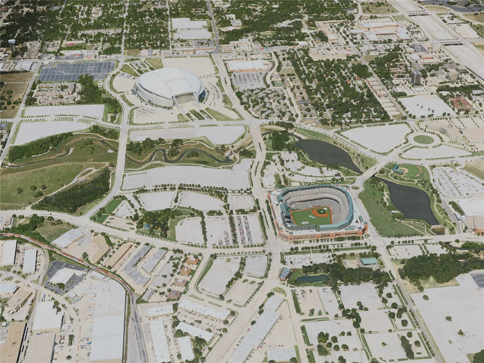 Arlington City, USA (2021) 3D Model main preview