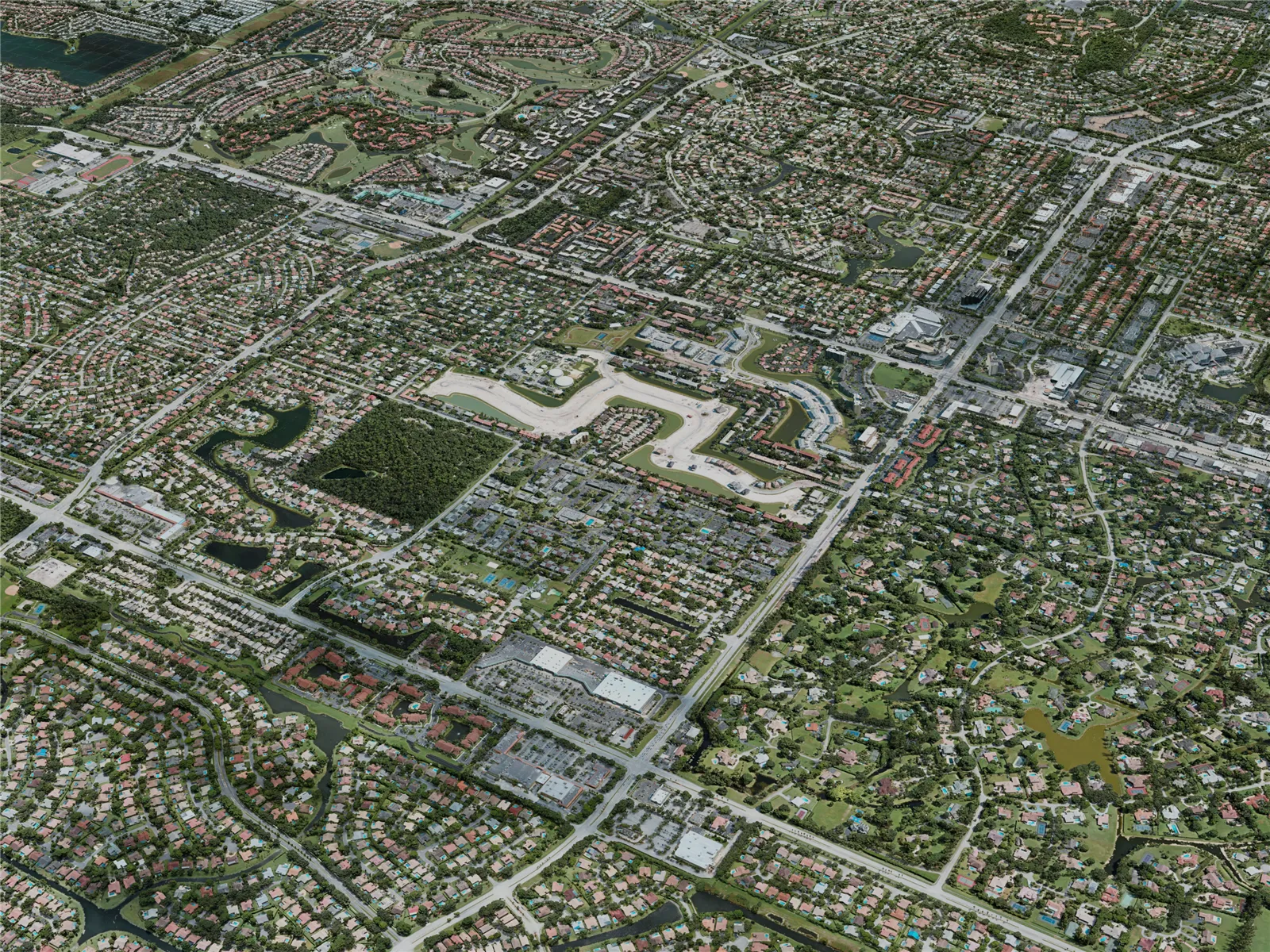 Coral Springs City, USA (2021) 3D Model main preview