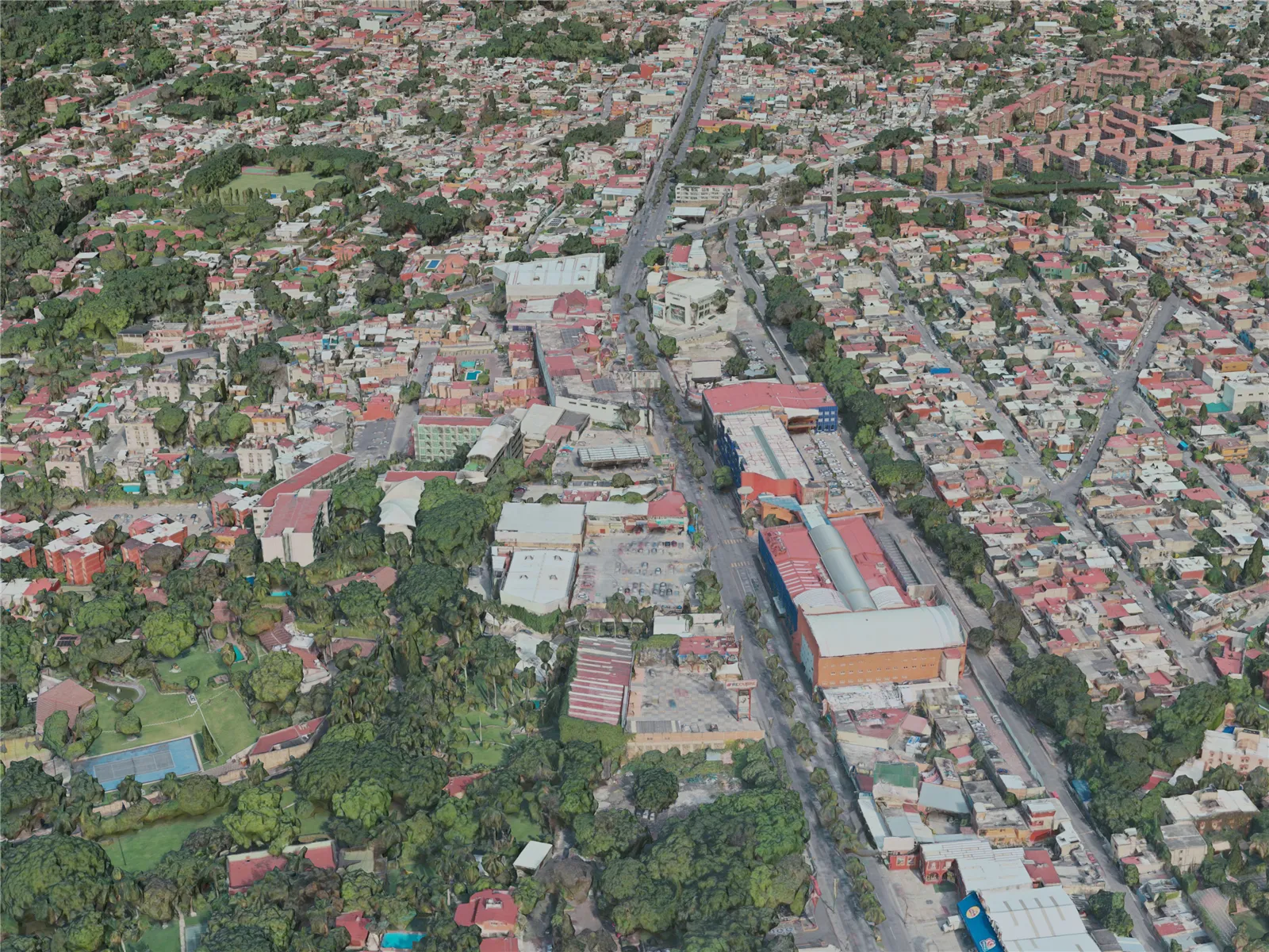 Cuernavaca City, Mexico (2021) 3D Model main preview