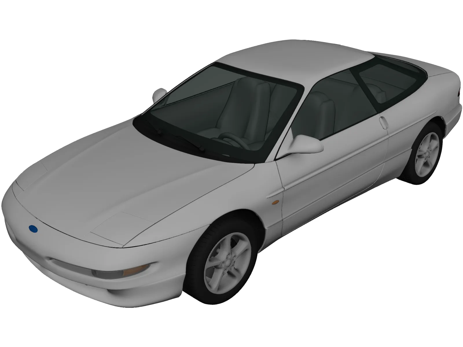 Ford Probe GT (1995) 3D Model main preview