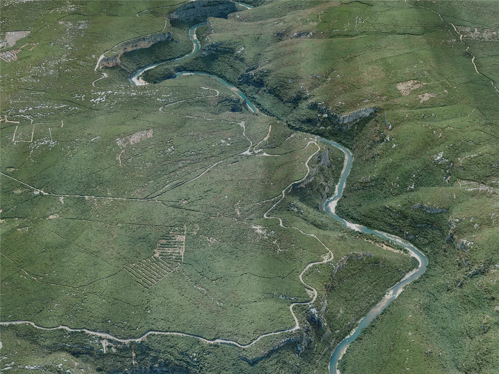 Gorges de l’Ardèche Canyon, France (2021) 3D Model main preview