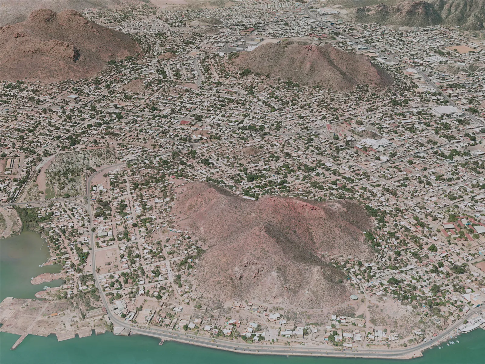 Guaymas City, Mexico (2021) 3D Model main preview
