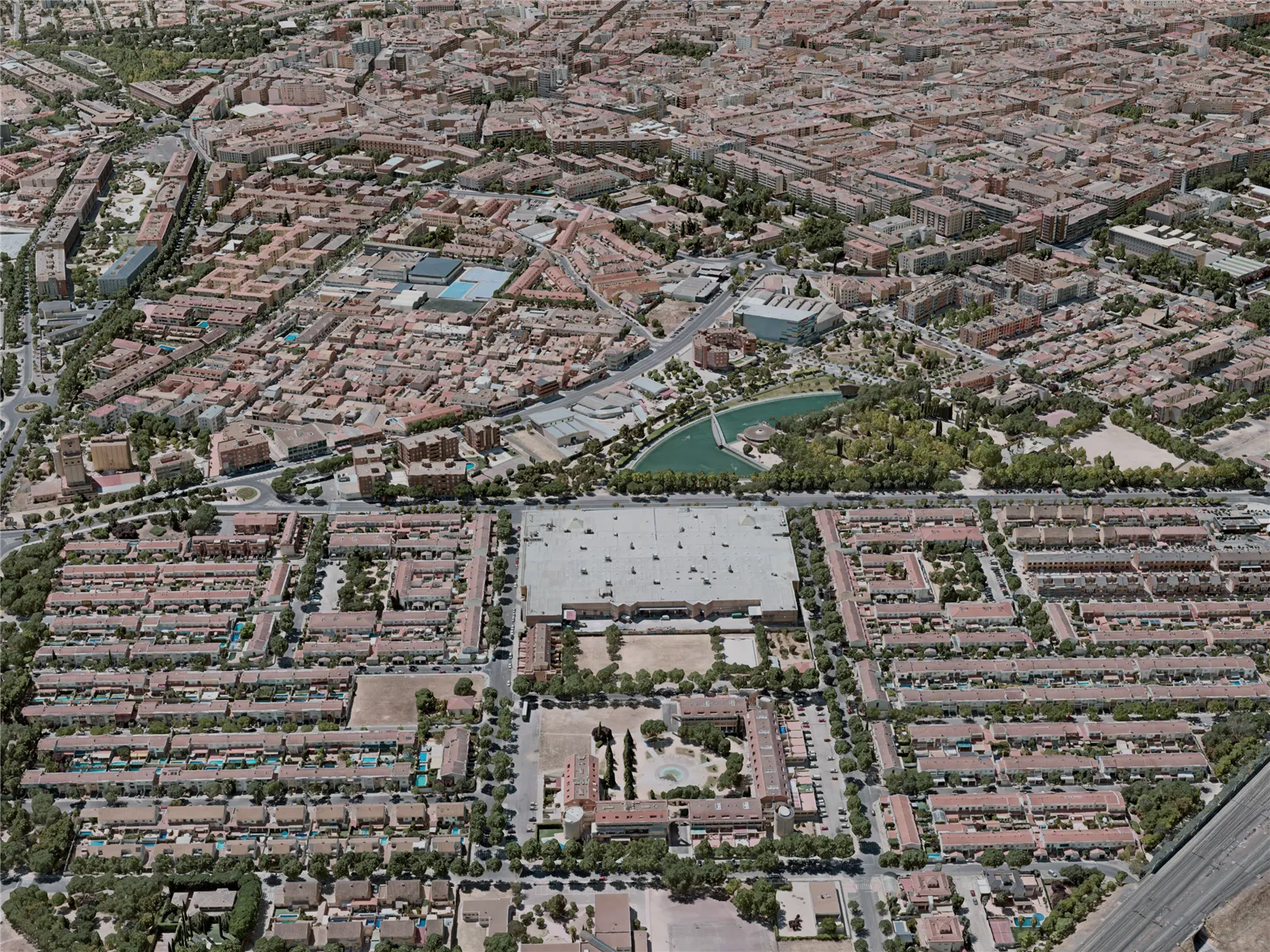 Ciudad Real City, Spain (2021) 3D Model main preview