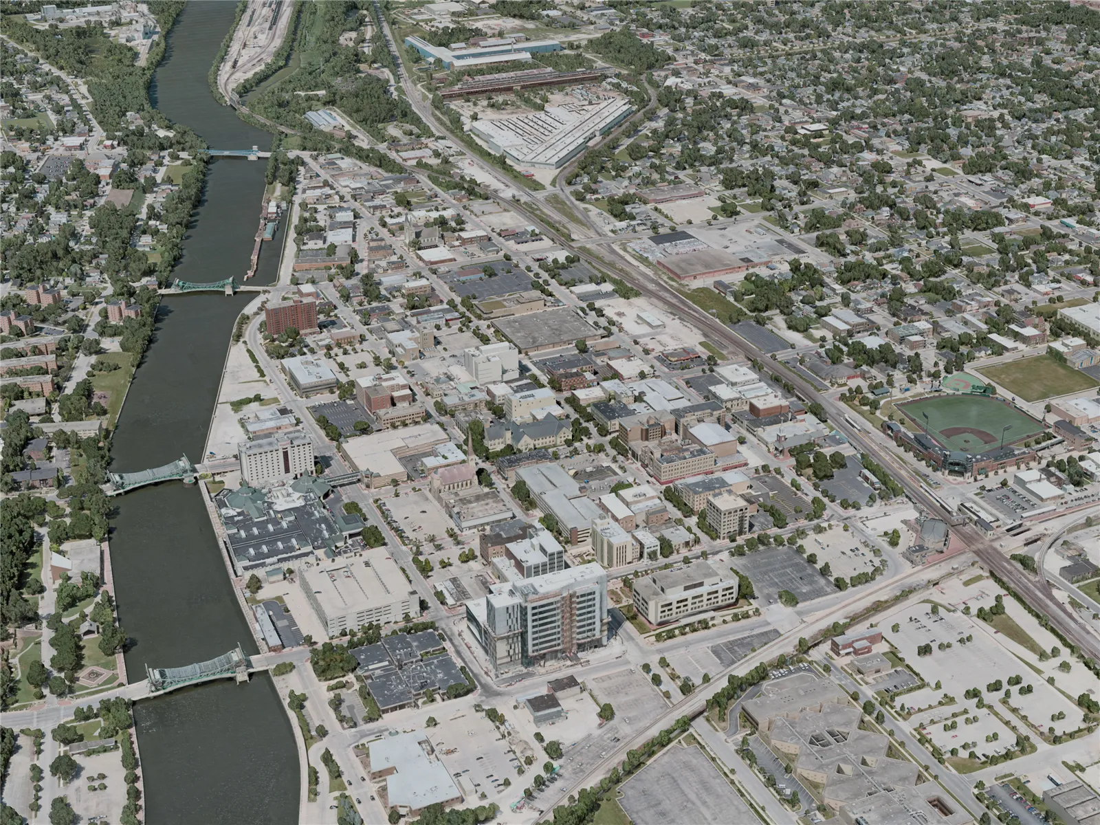 Joliet City, USA (2021) 3D Model main preview
