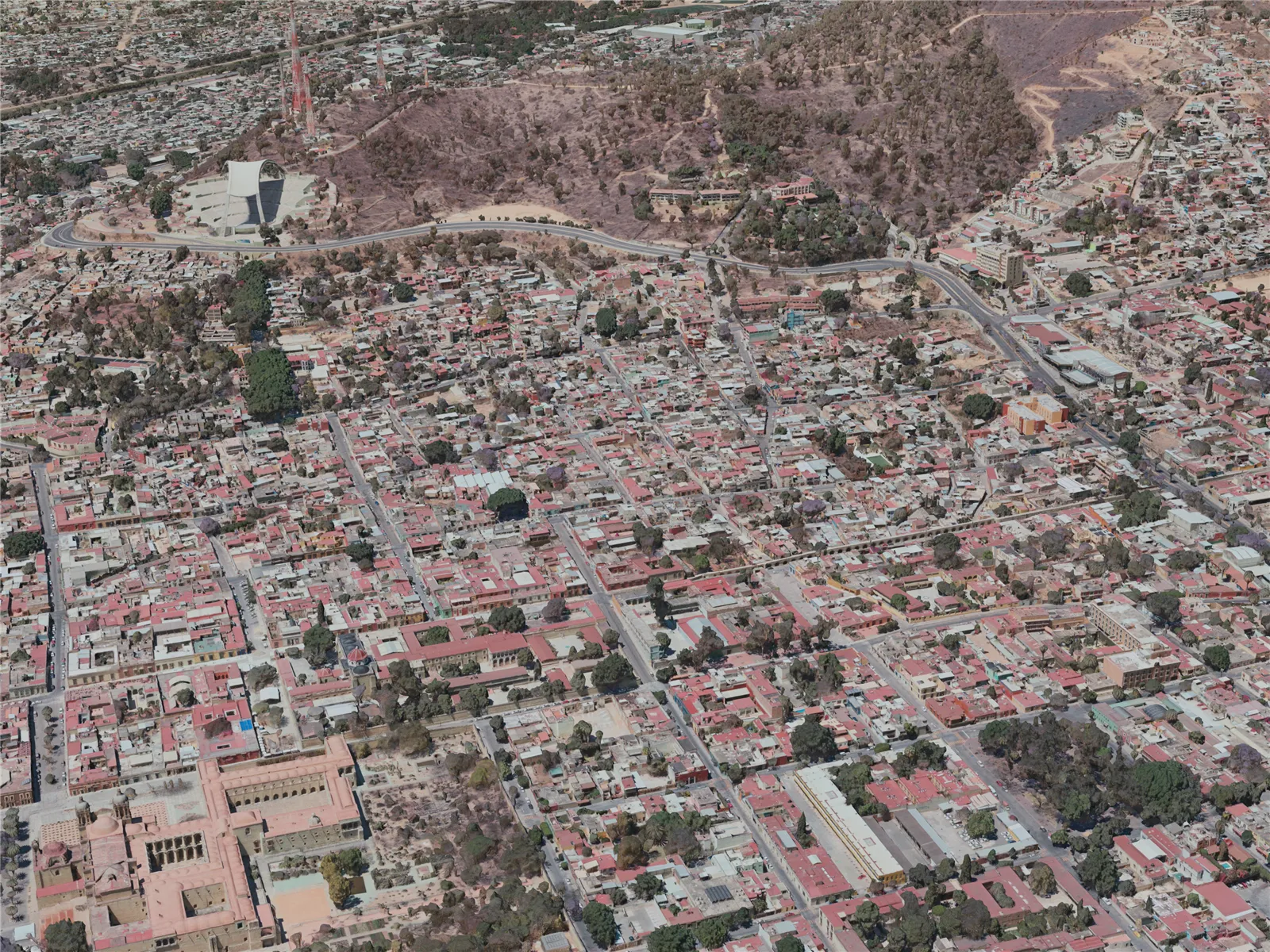 Oaxaca City, Mexico (2021) 3D Model main preview