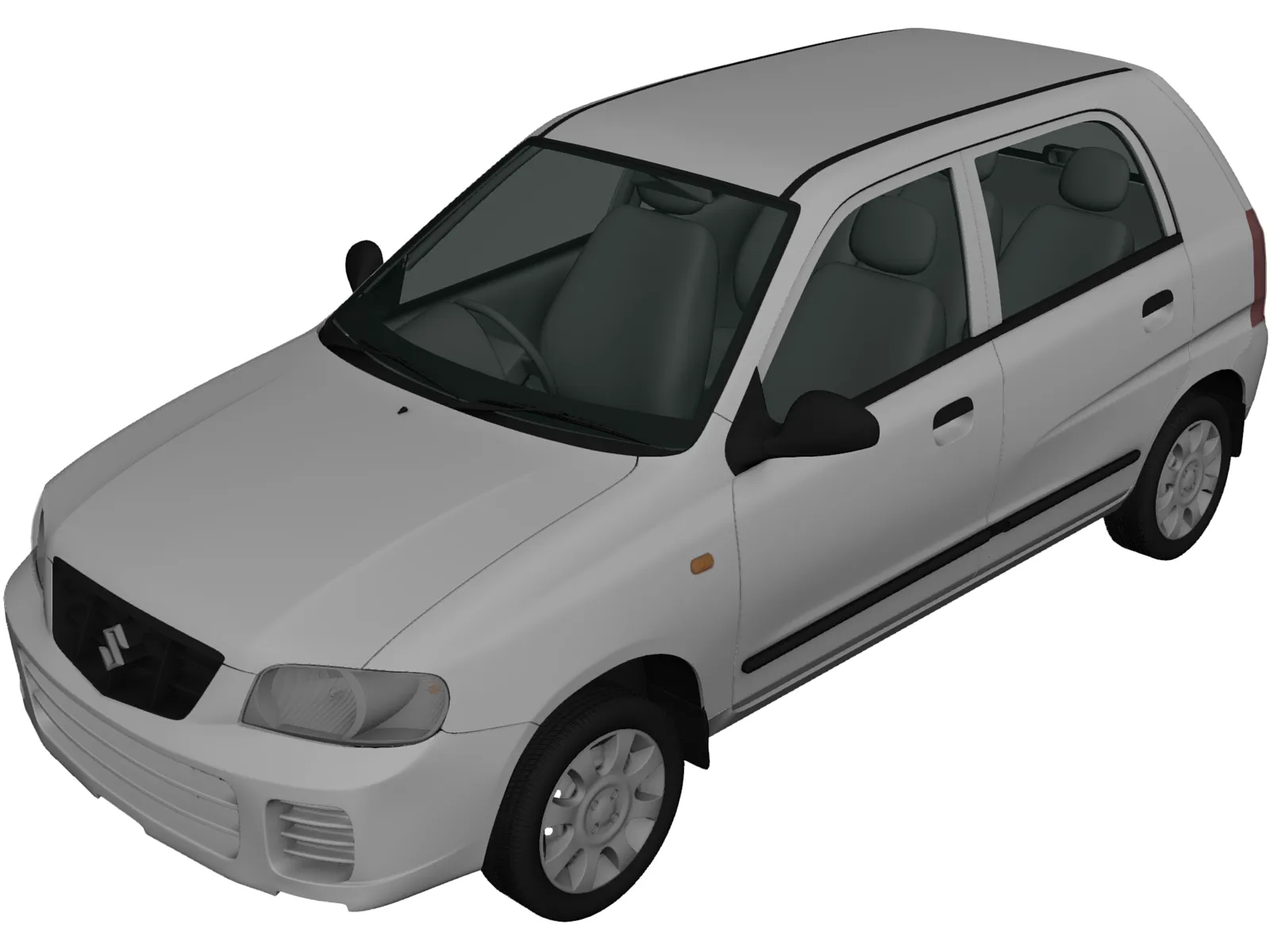 Suzuki Maruti Alto (2011) 3D Model main preview