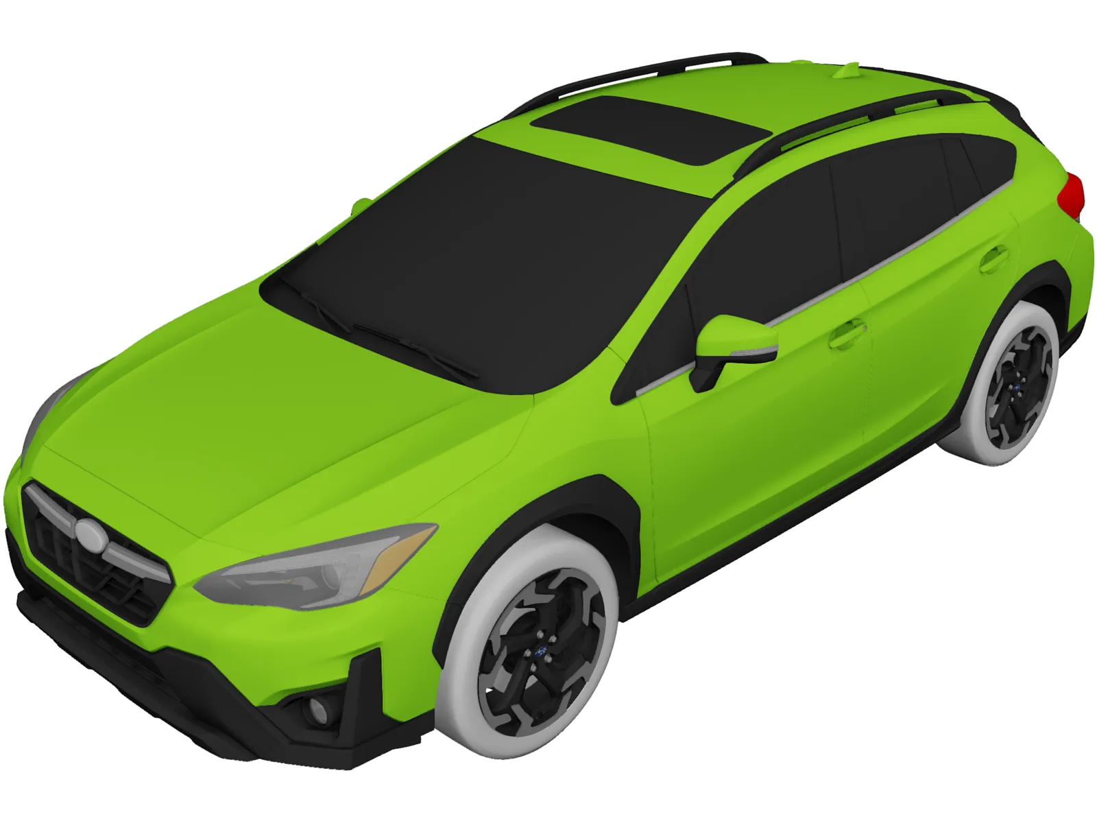 Subaru Crosstrek (2021) 3D Model main preview