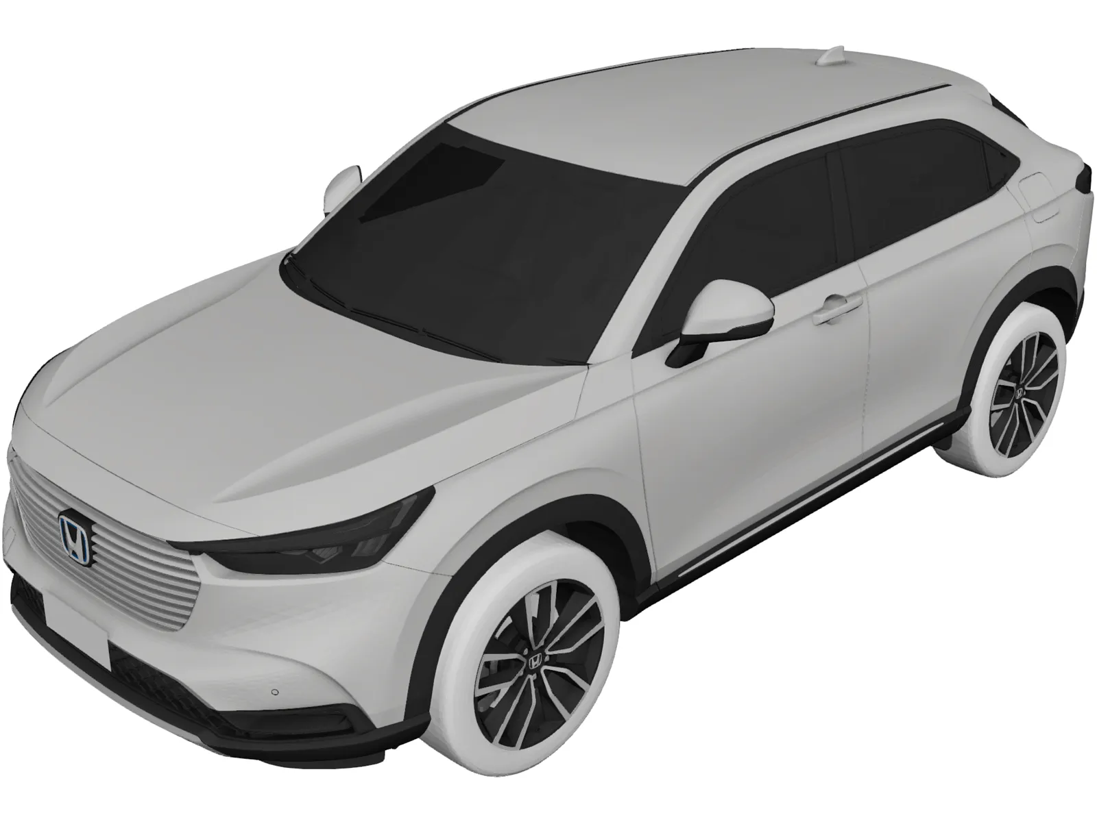Honda HR-V (2022) 3D Model main preview