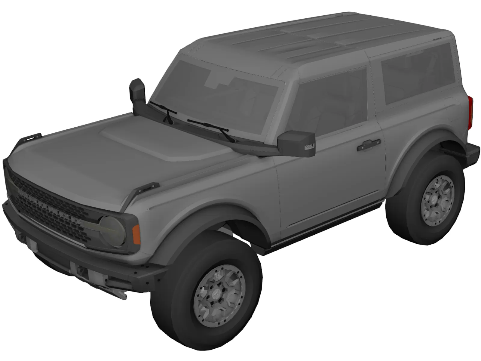 Ford Bronco (2021) 3D Model main preview