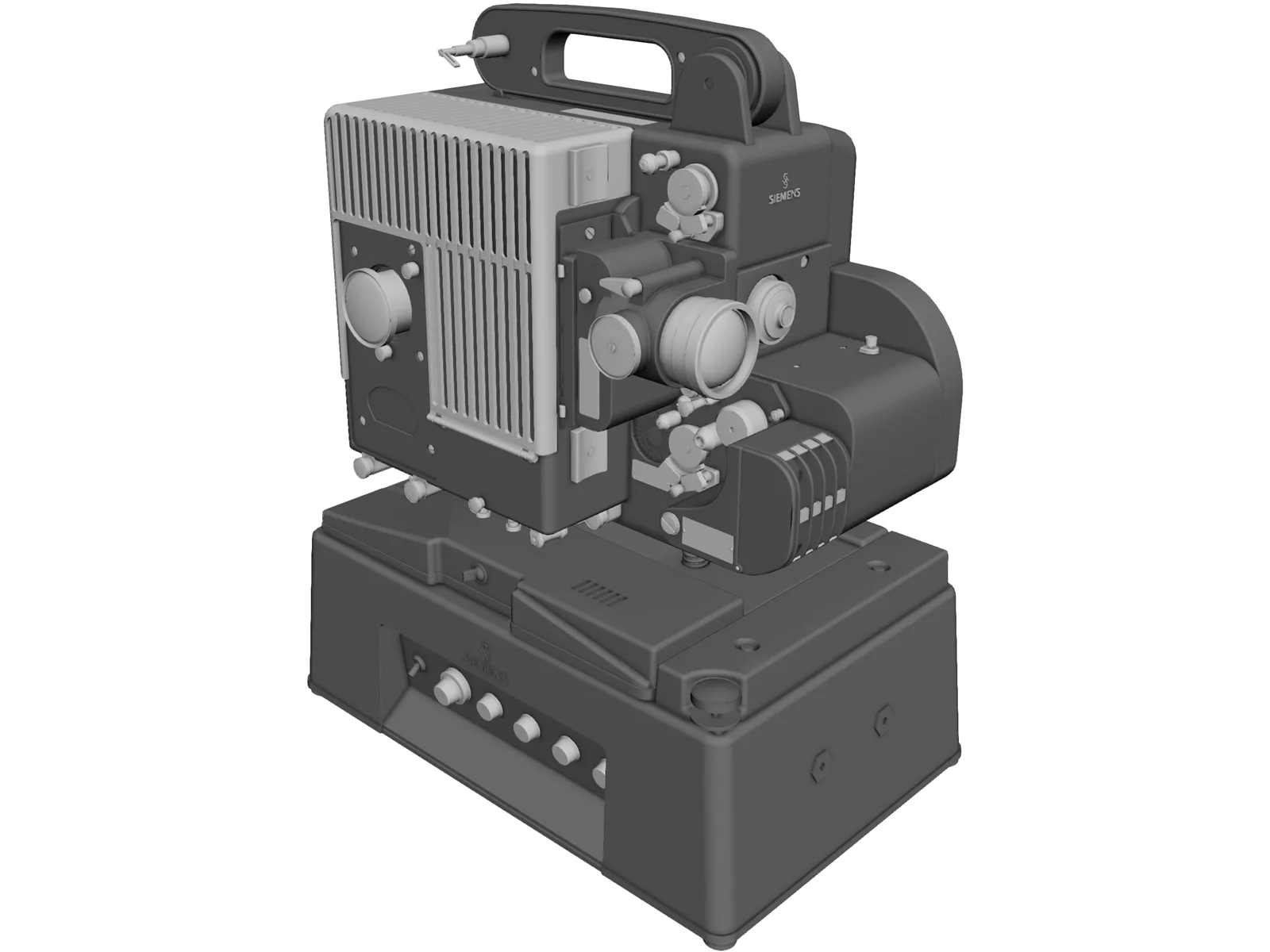 Siemens 2000 3D Model main preview