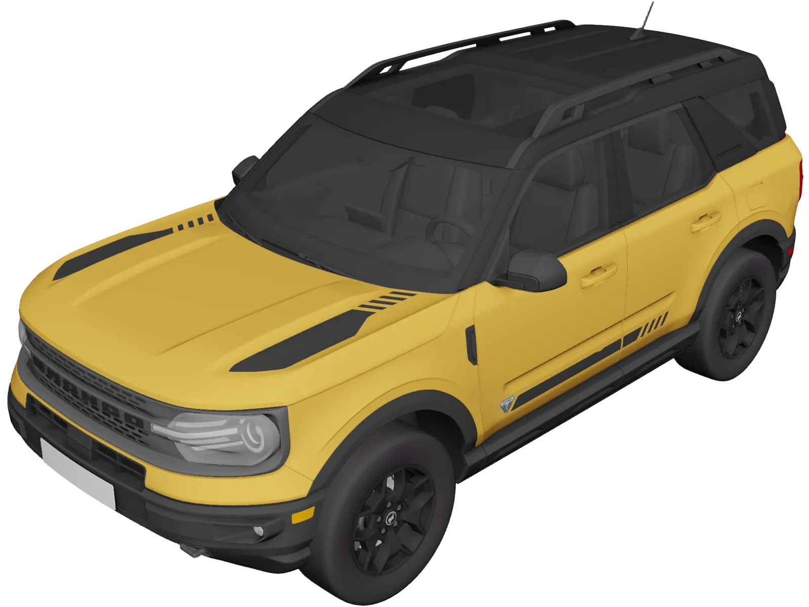 Ford Bronco Sport First Edition (2021) 3D Model main preview