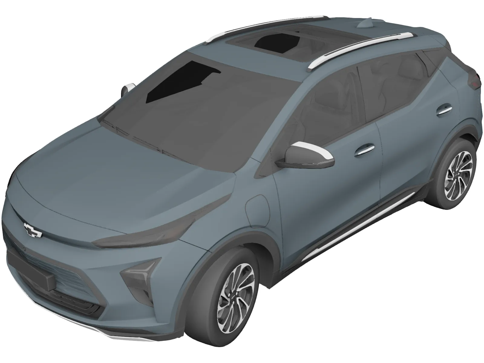 Chevrolet Bolt EUV (2022) 3D Model main preview