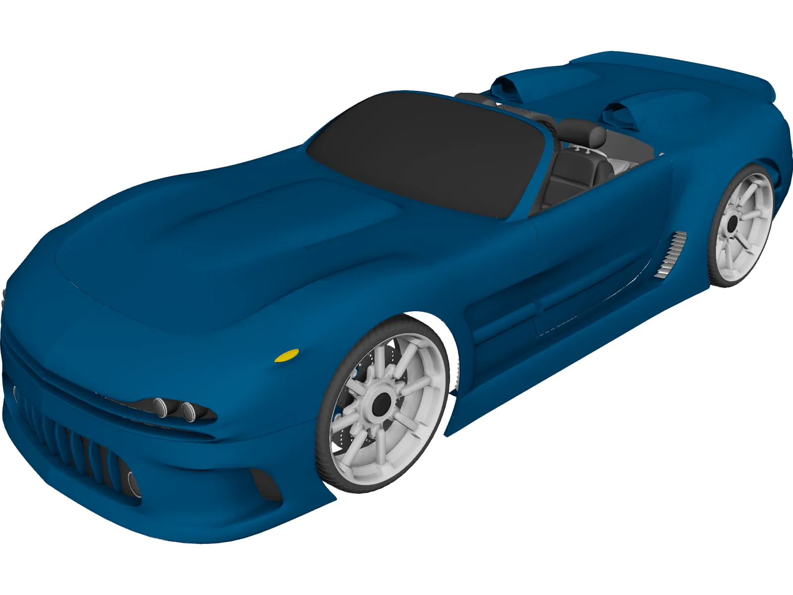 Concept Car Mystic Phantasy 3D Model main preview