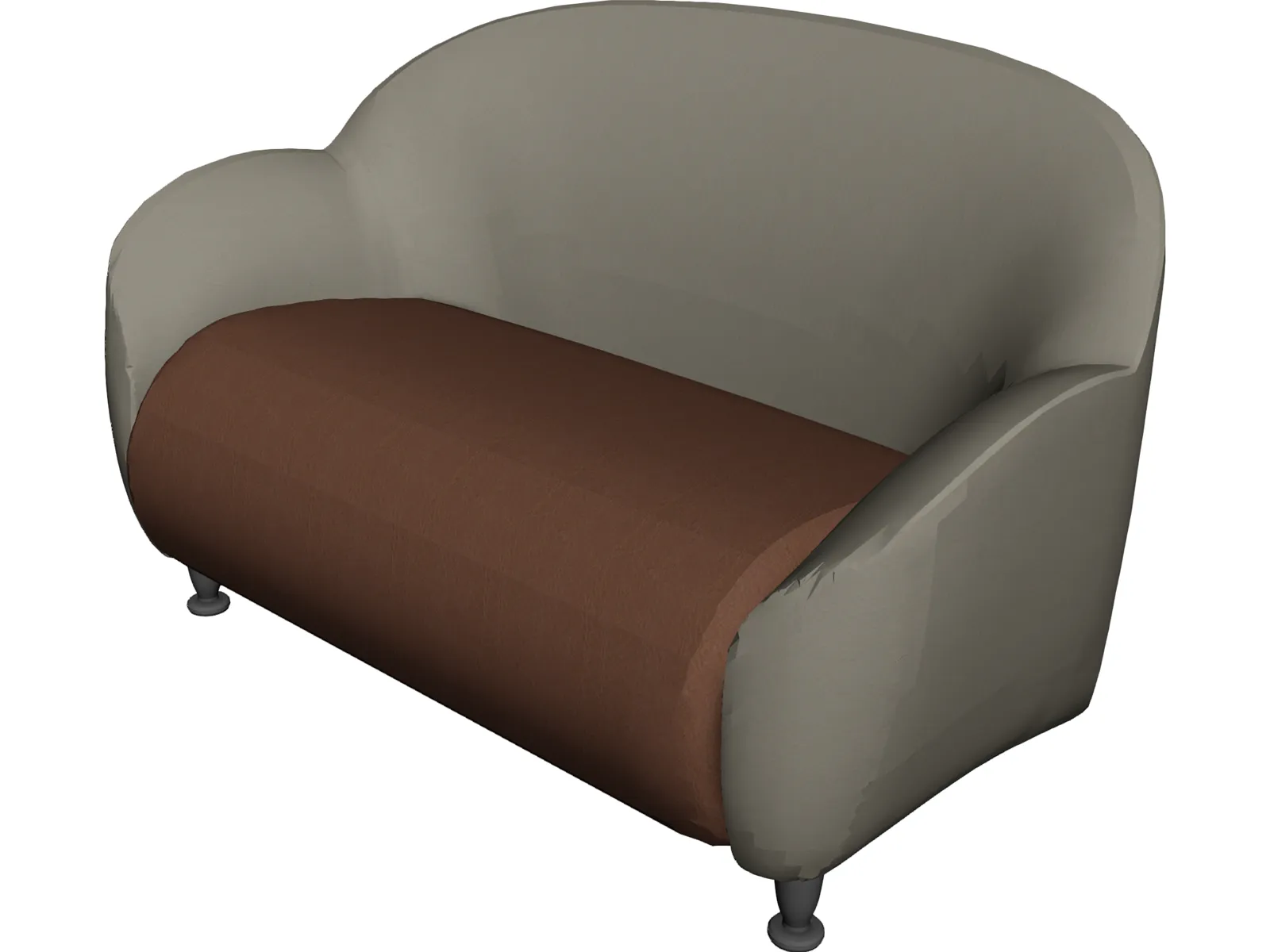 Sweet Sofa 3D Model main preview