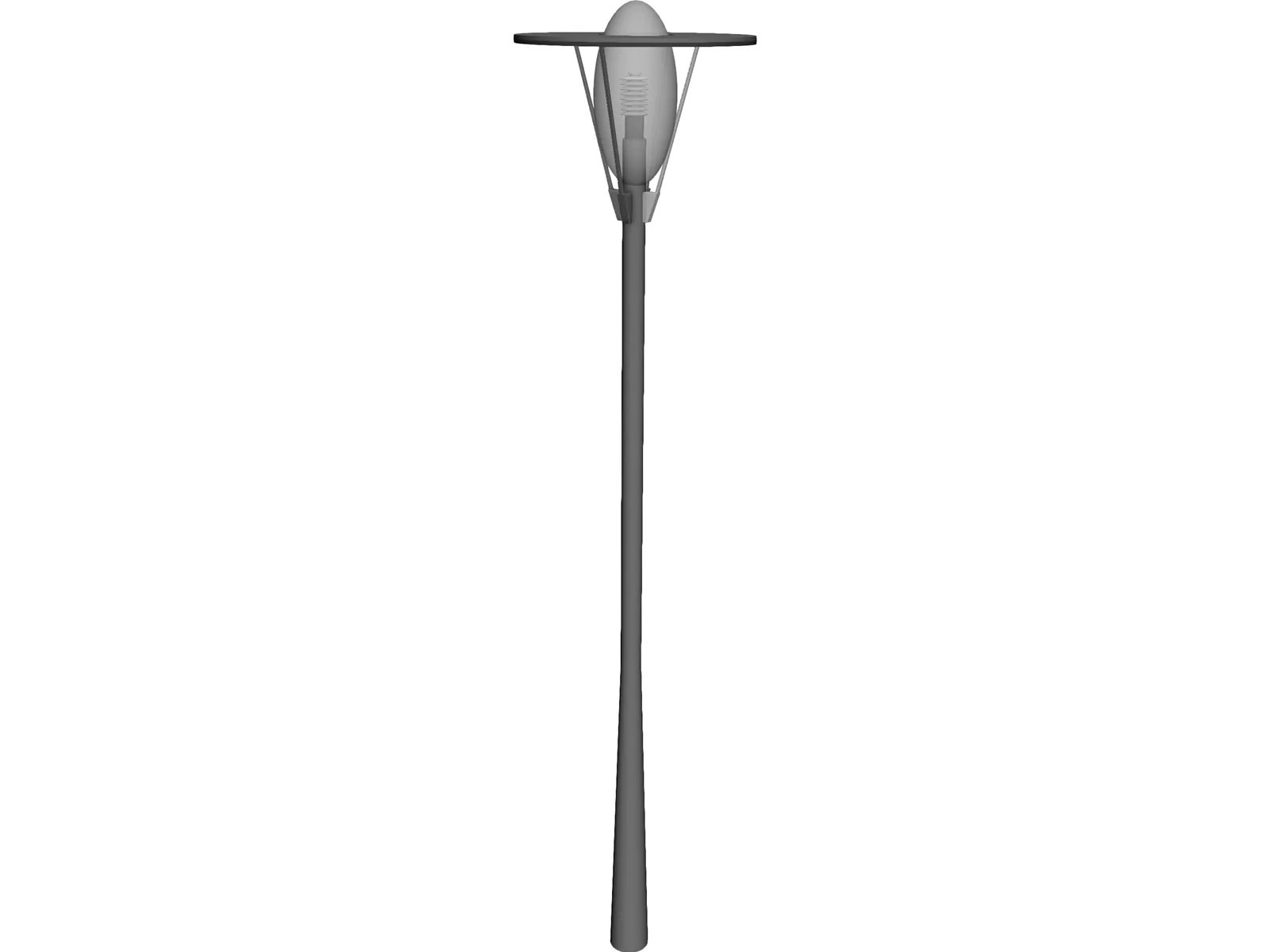 Street Lamp 3D Model main preview