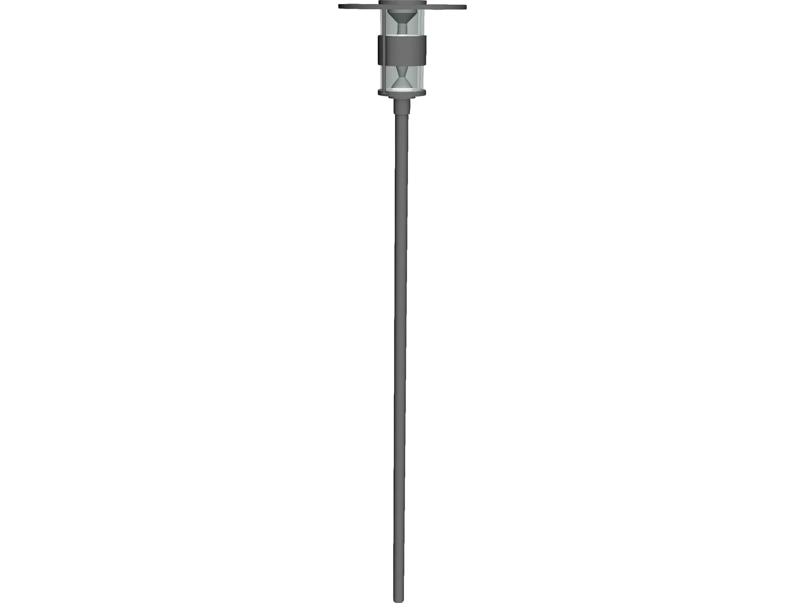 Poulsen Street Lamp 3D Model main preview