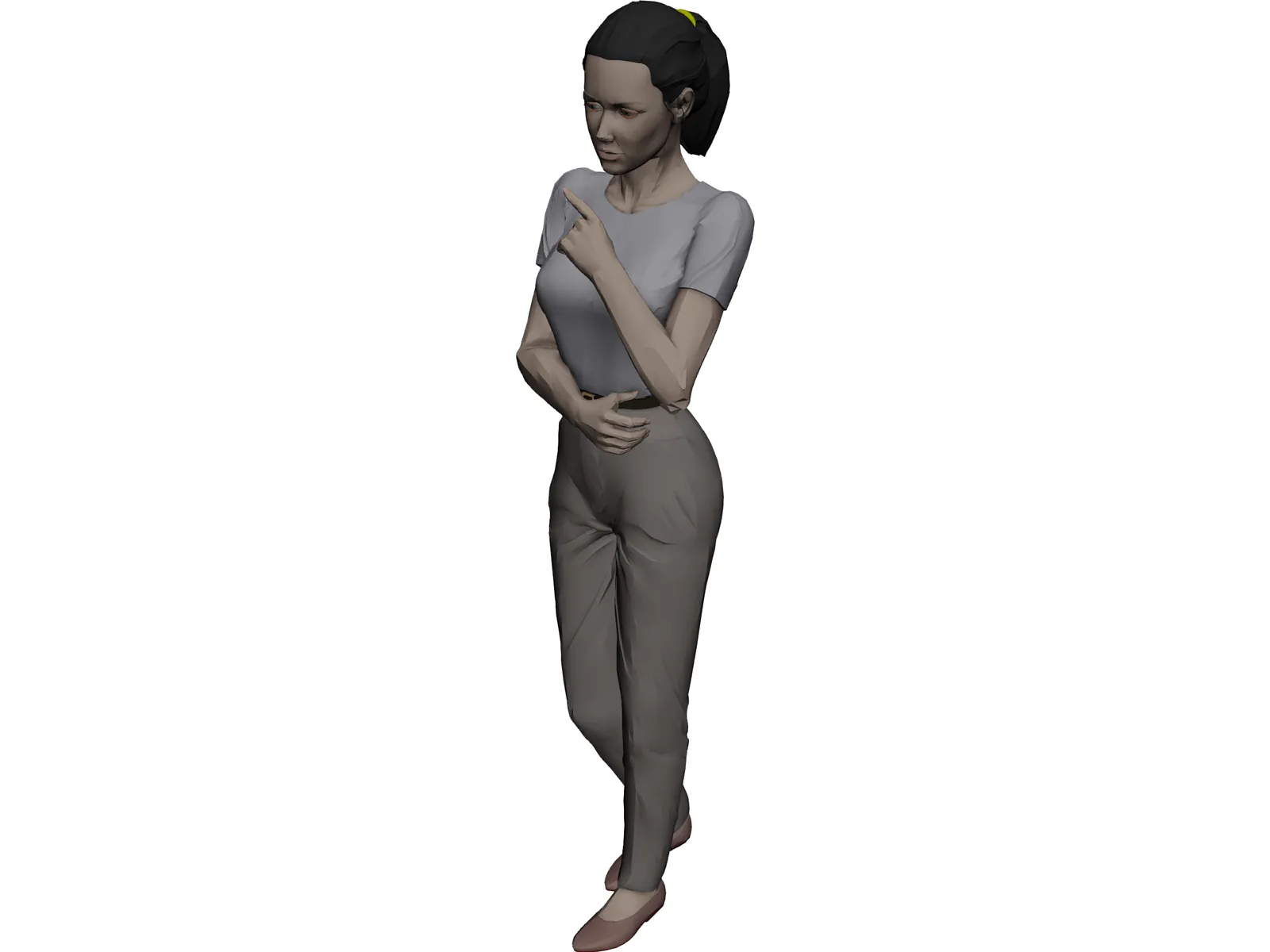 Woman 3D Model main preview