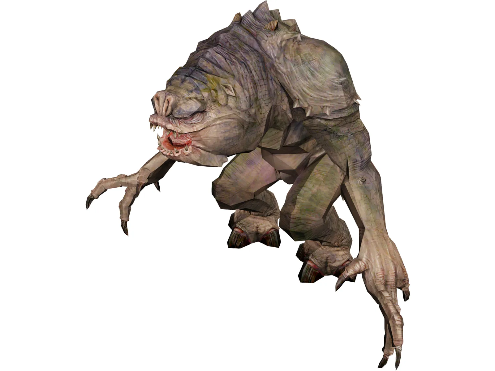 Rancor 3D Model main preview