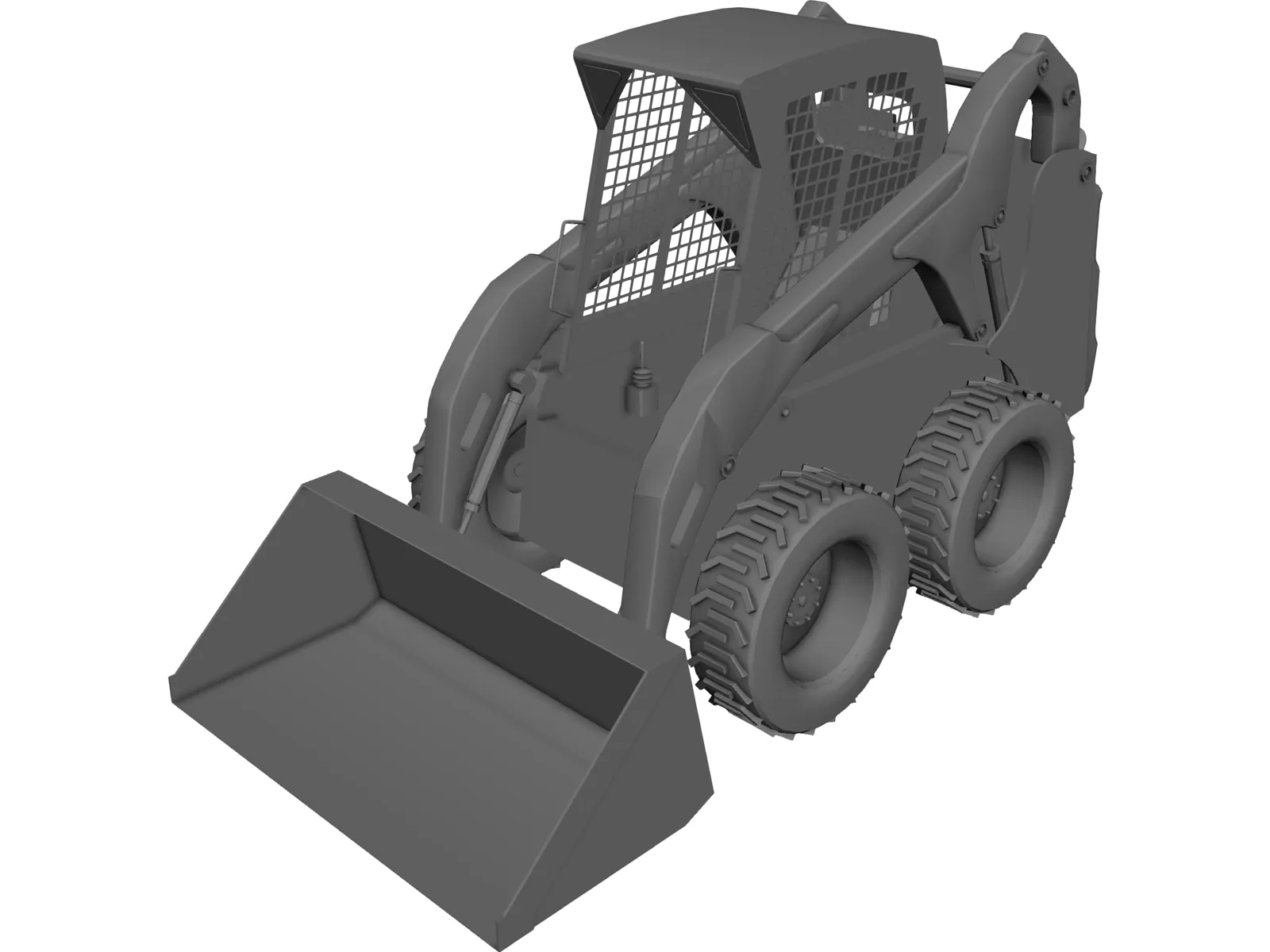 Bobcat S175 3D Model main preview