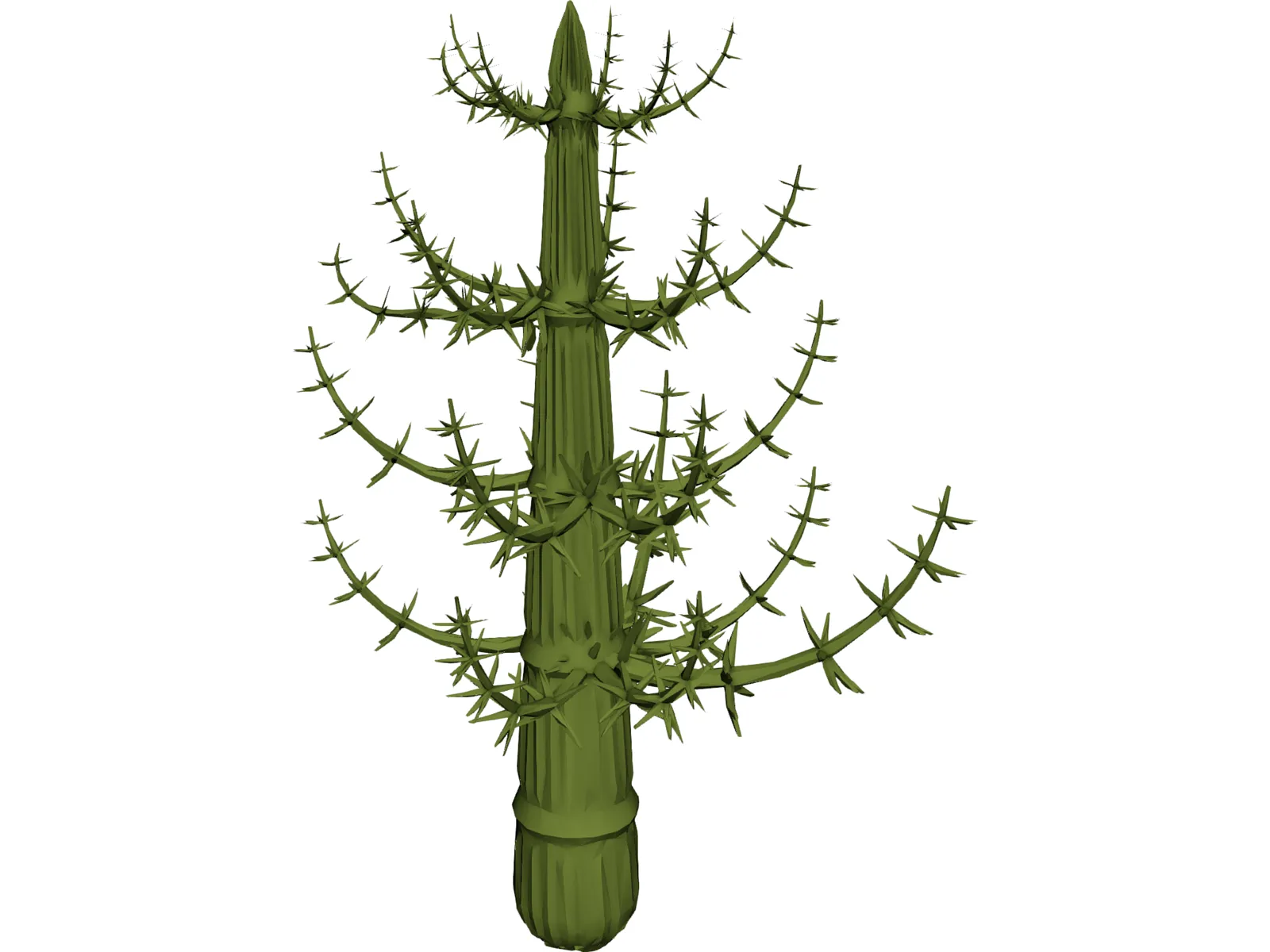 Prehistoric Calamite 3D Model main preview