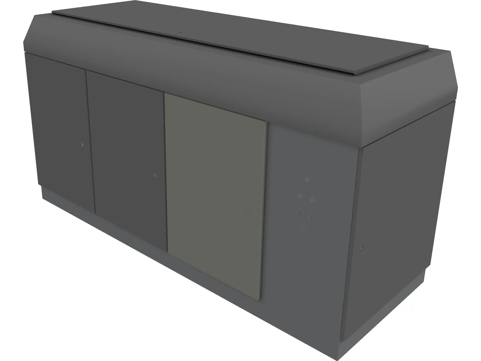GSI Lumonics MW Classic Series Laser 3D Model main preview