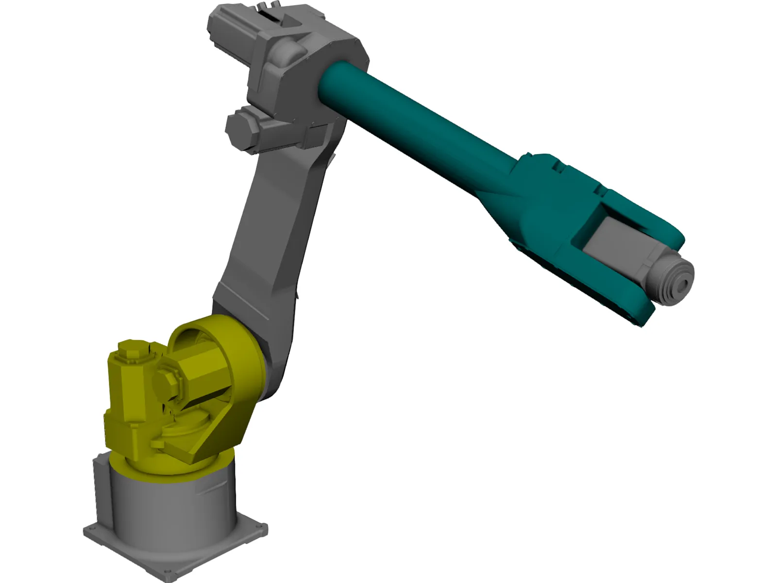 Fanuc Robotics M-16iB10L Robotic Arm 3D Model main preview