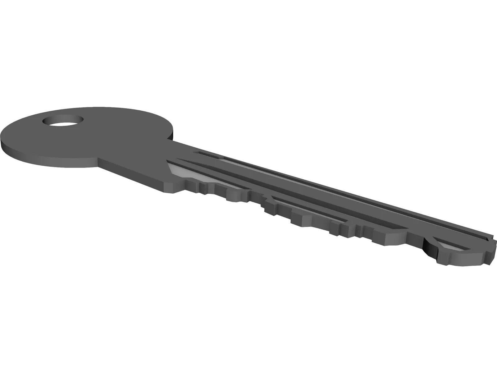 FAB Key 3D Model main preview