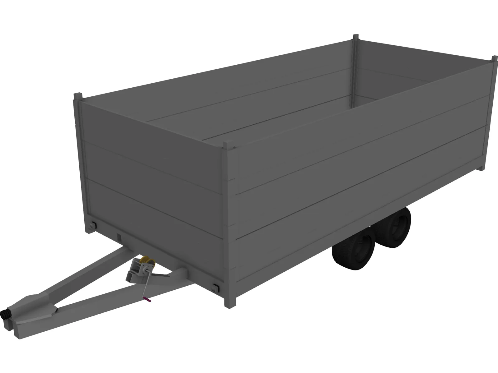 Trailer Anssems Msx 3000 3D Model main preview