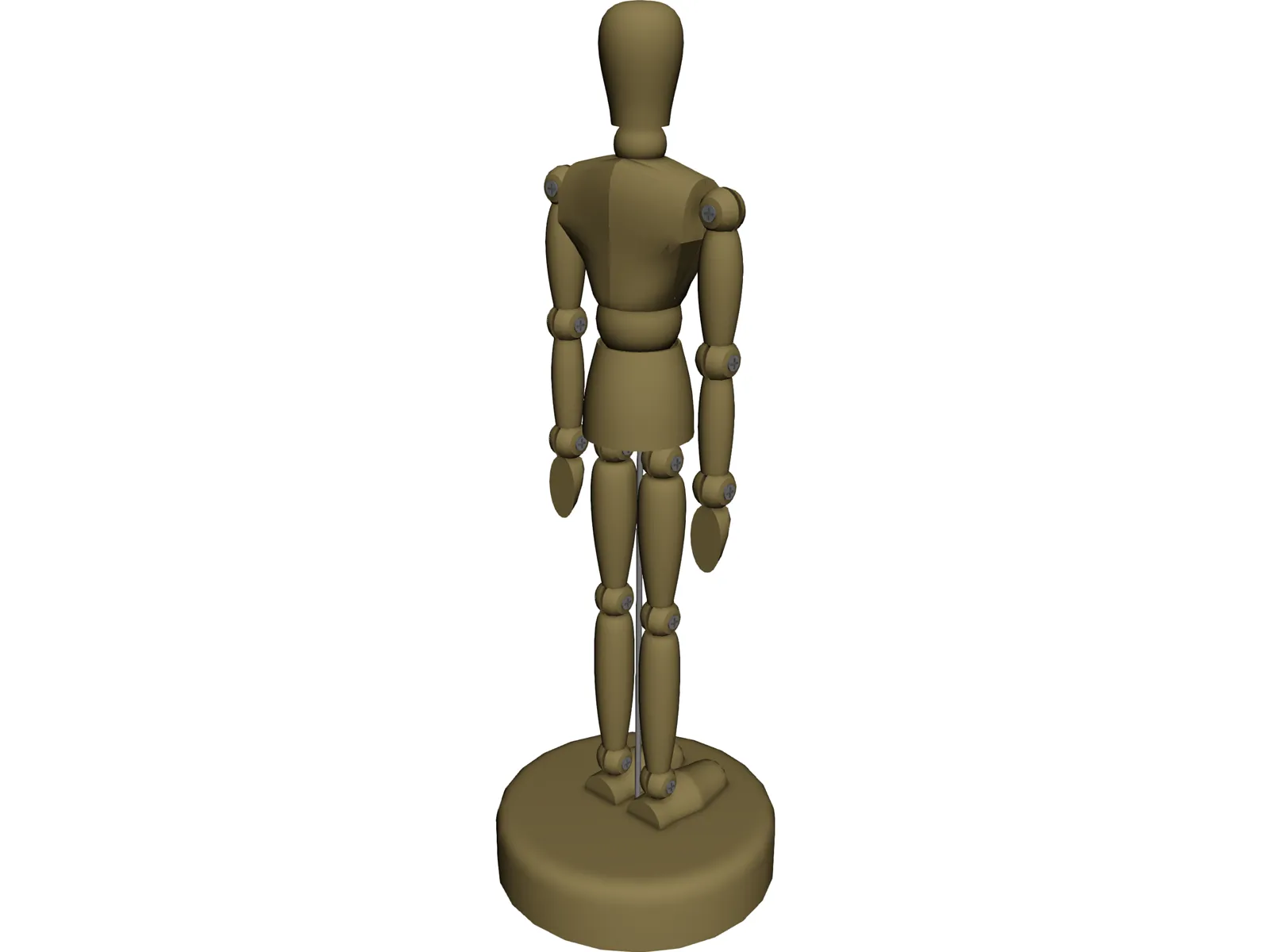 Dummy 3D Model main preview