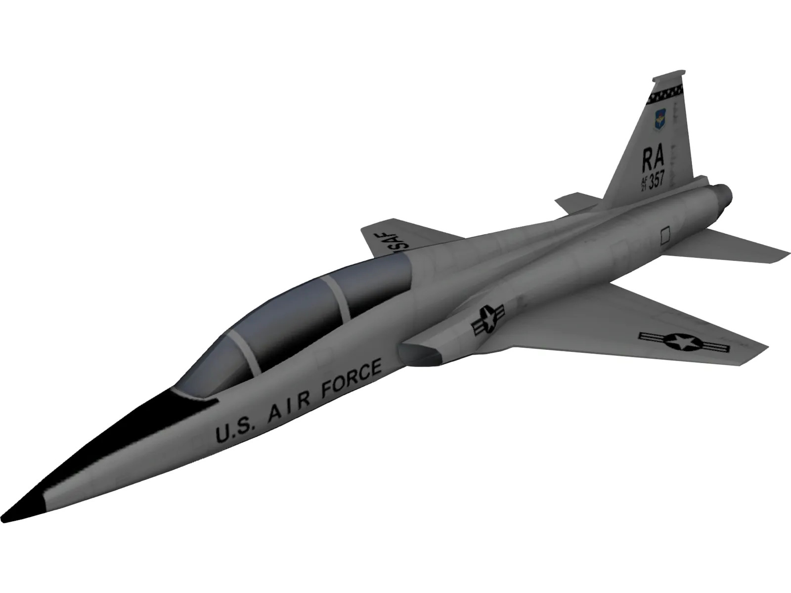 Northrop T-38 Talon 3D Model main preview