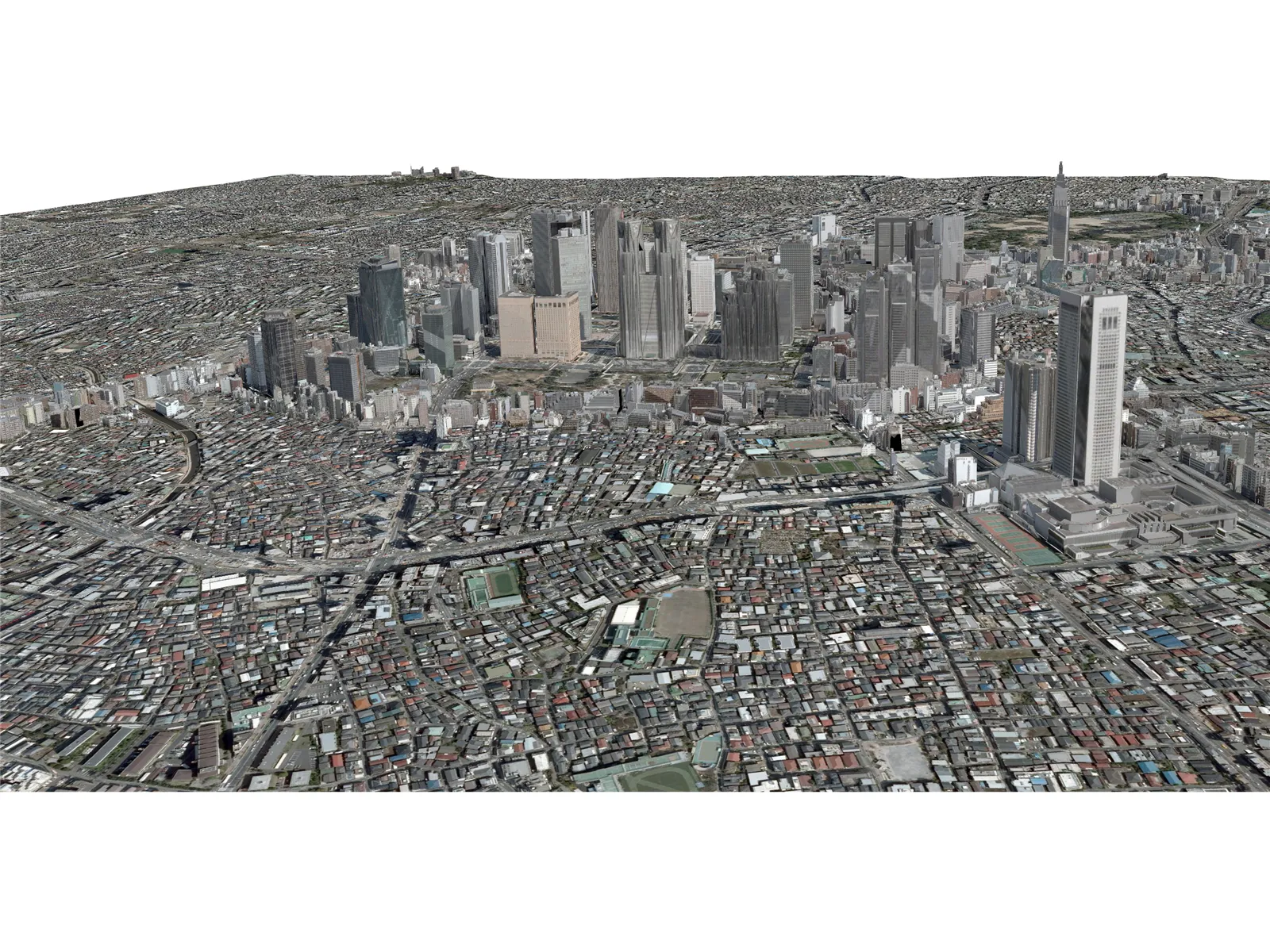 Tokyo City [Part 10/16] 3D Model main preview