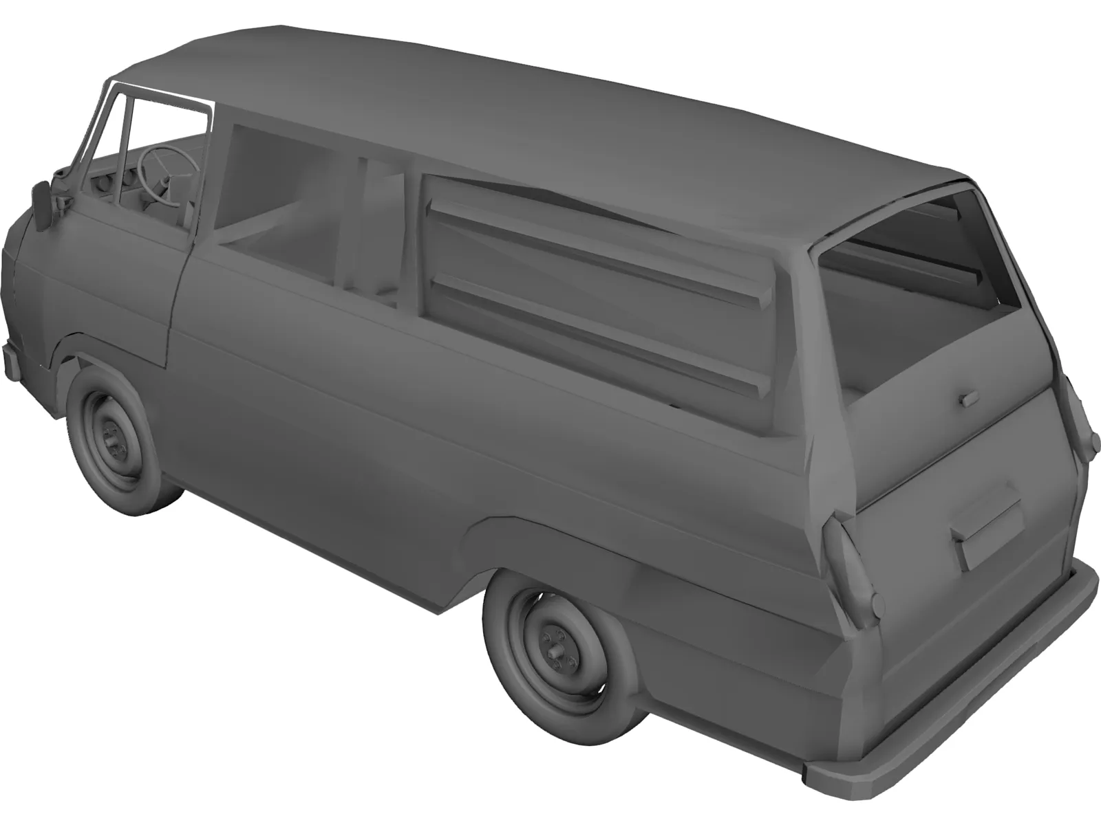 Skoda (Schade) 1203 3D Model main preview