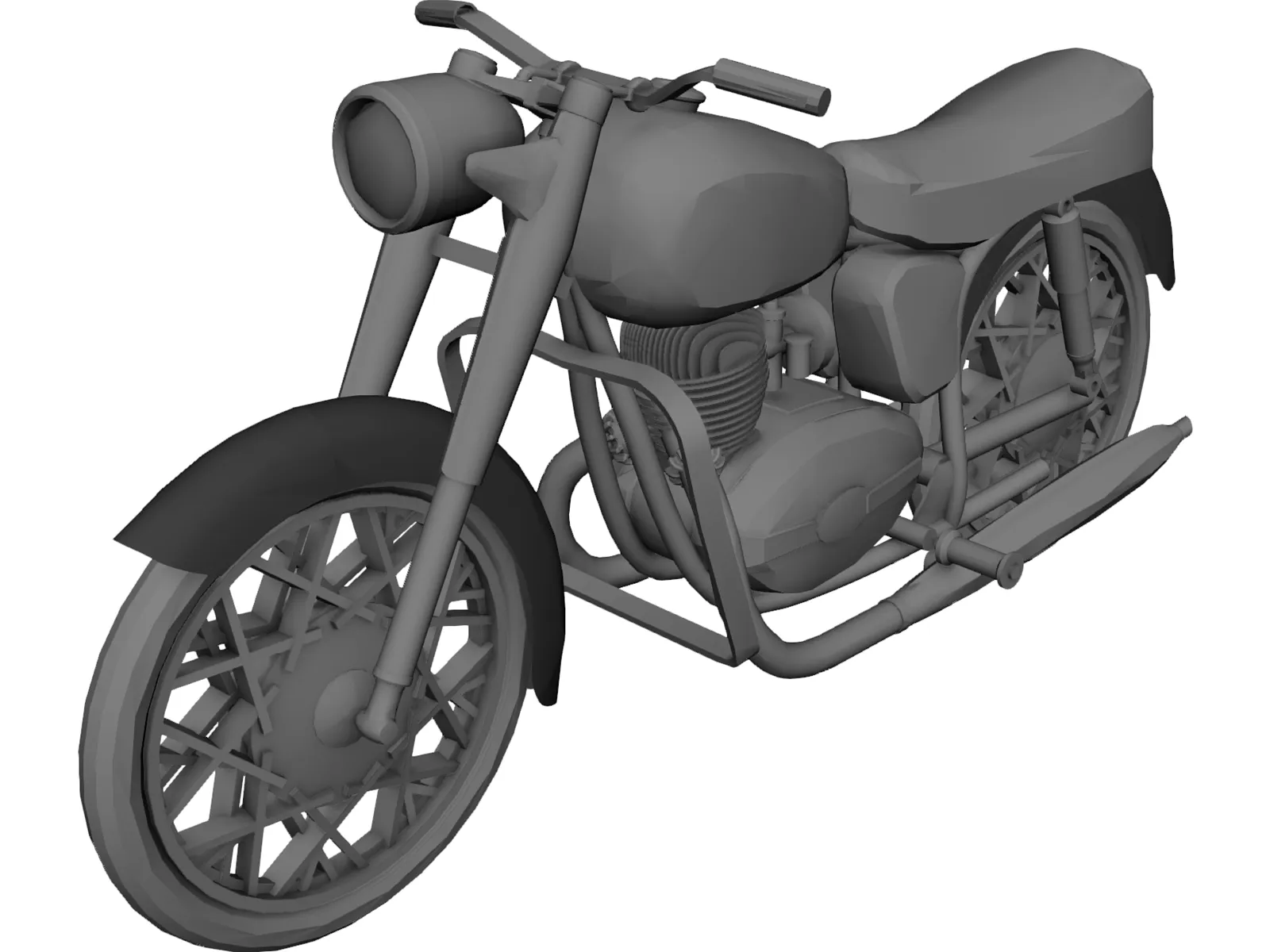 Pannonia (1962) 3D Model main preview