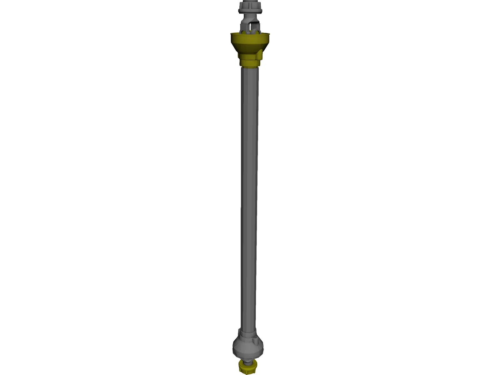 Driveshaft 3D Model main preview